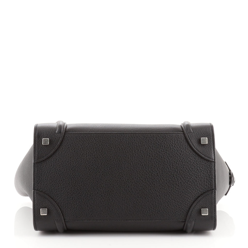 Luggage Bag Grainy Leather Mini