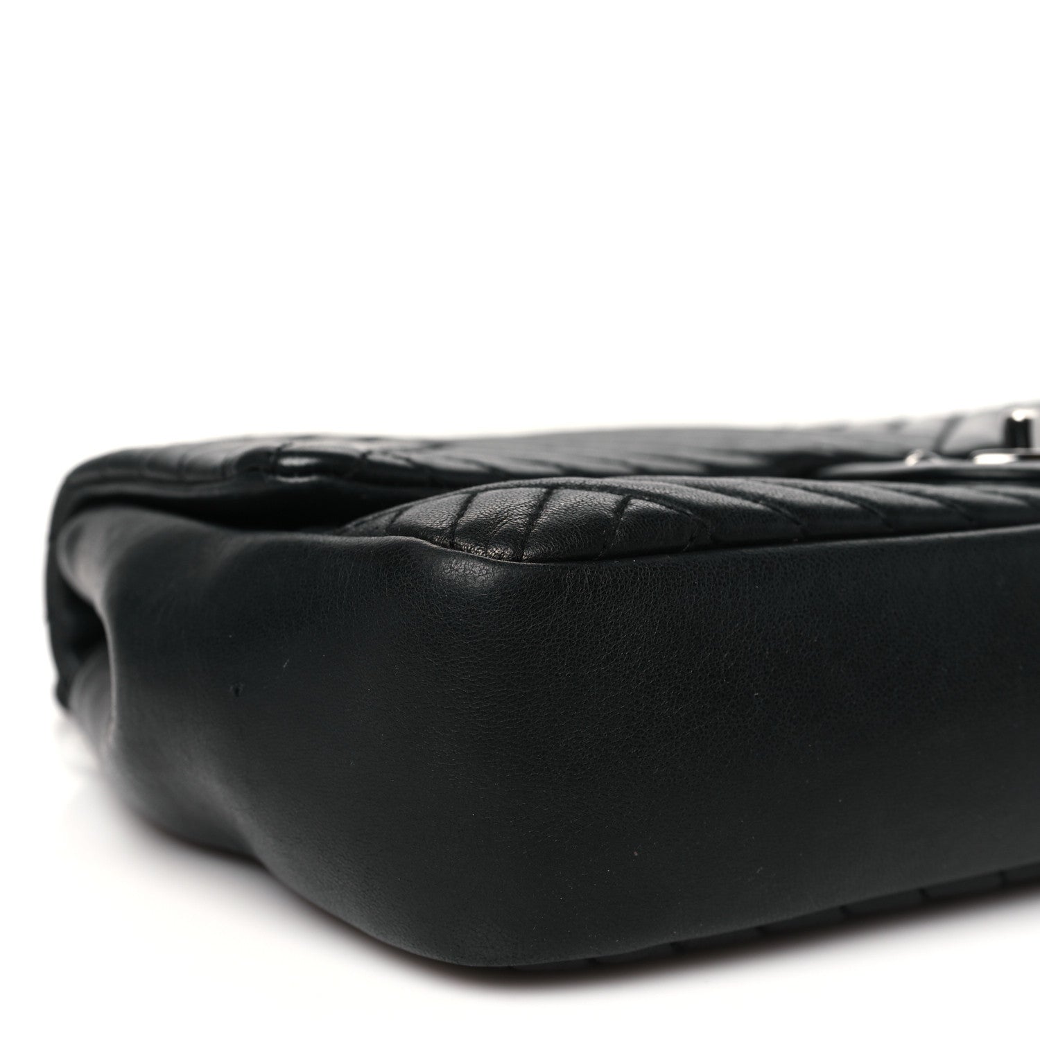 Lambskin Small CC Crossing Flap Black