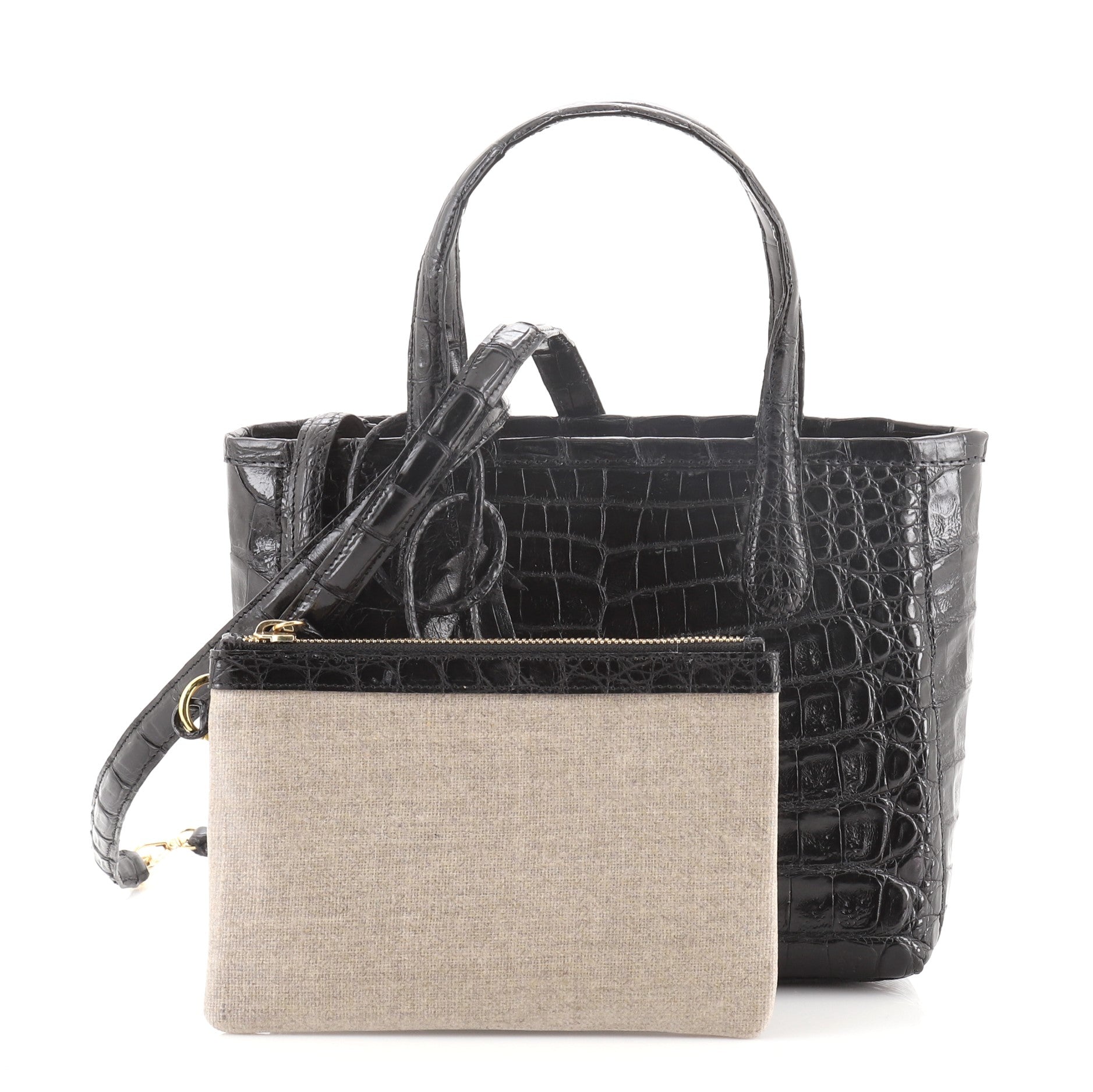 Erica Tote Crocodile Mini