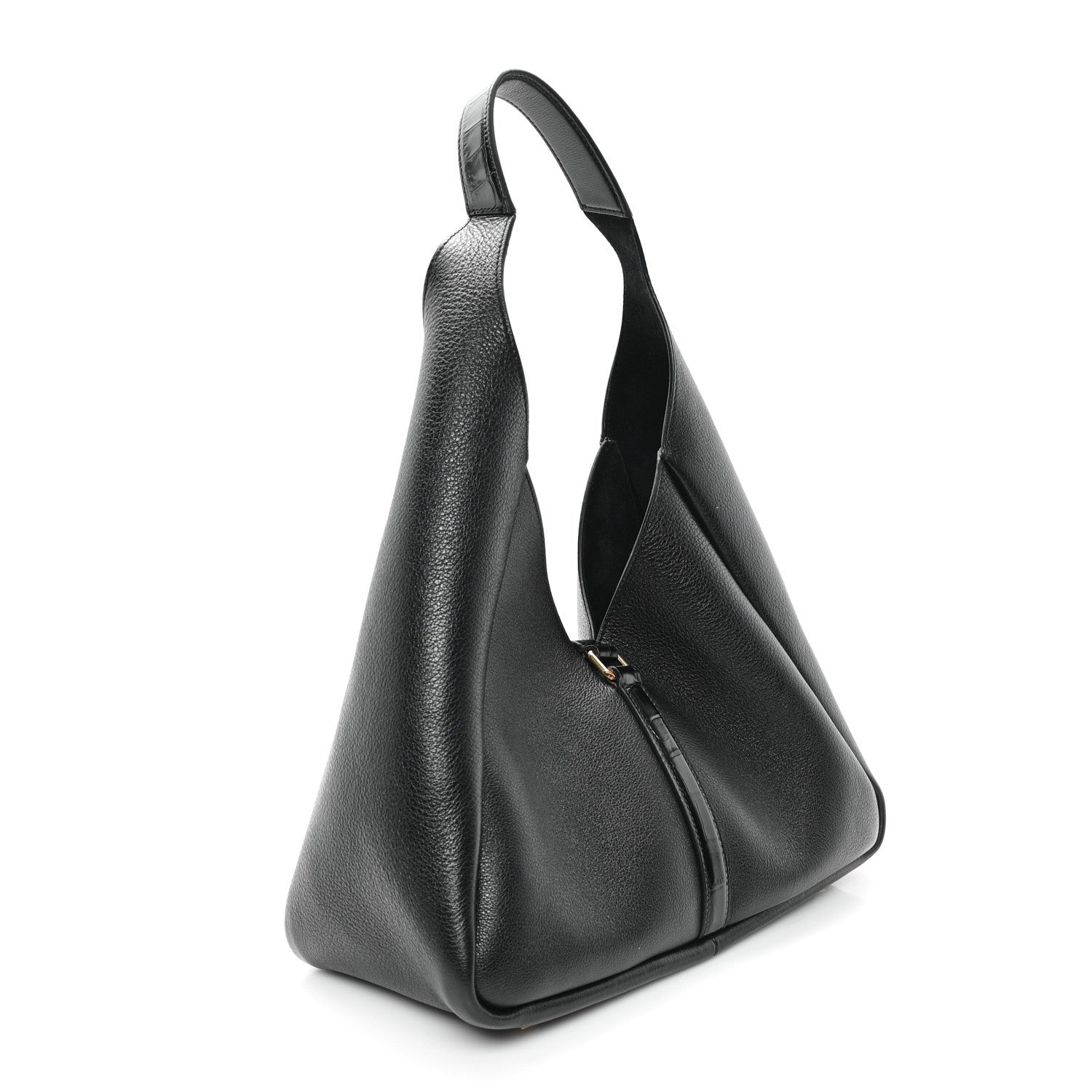 Calfskin Medium G-Lock Hobo Black