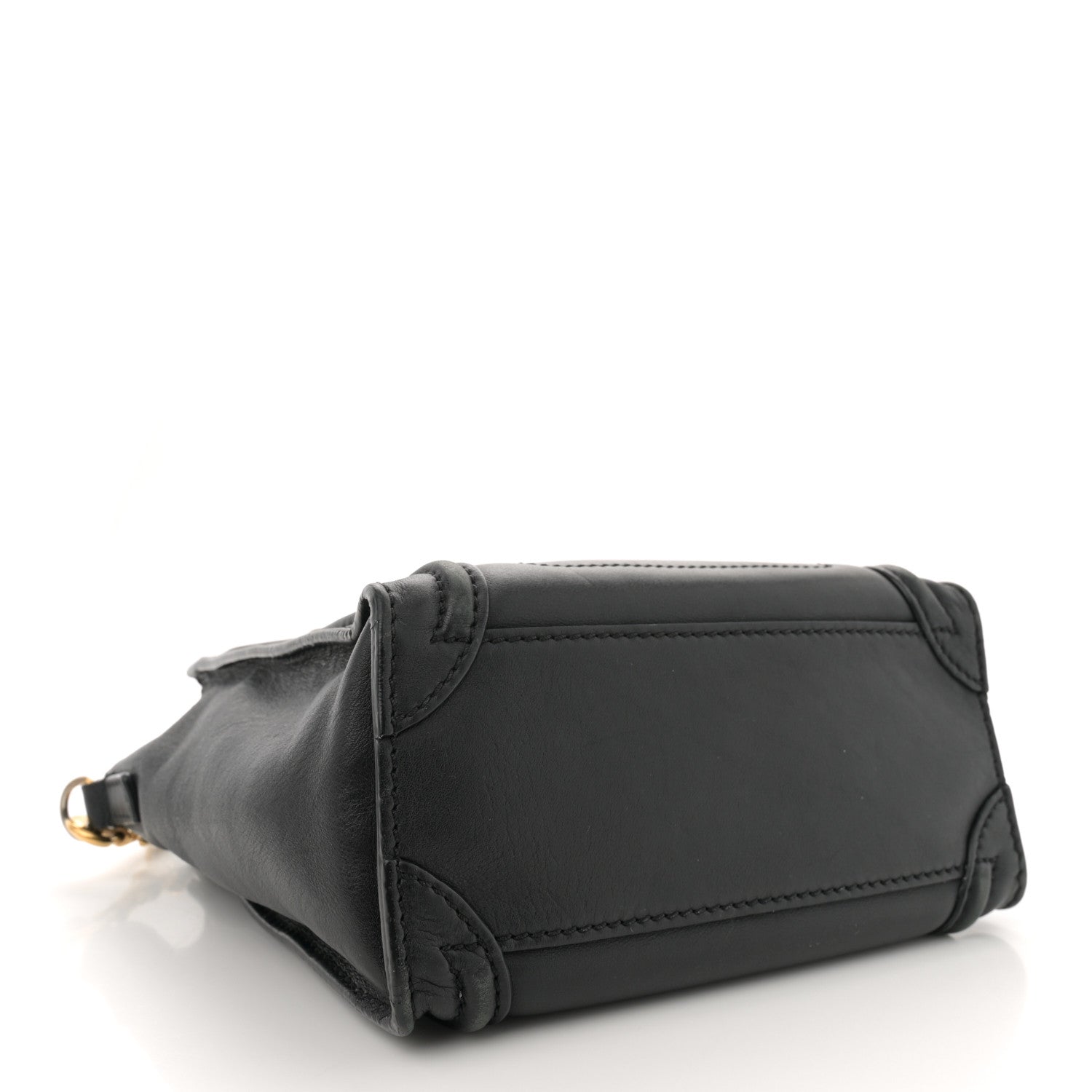 Smooth Calfskin Nano Luggage Black