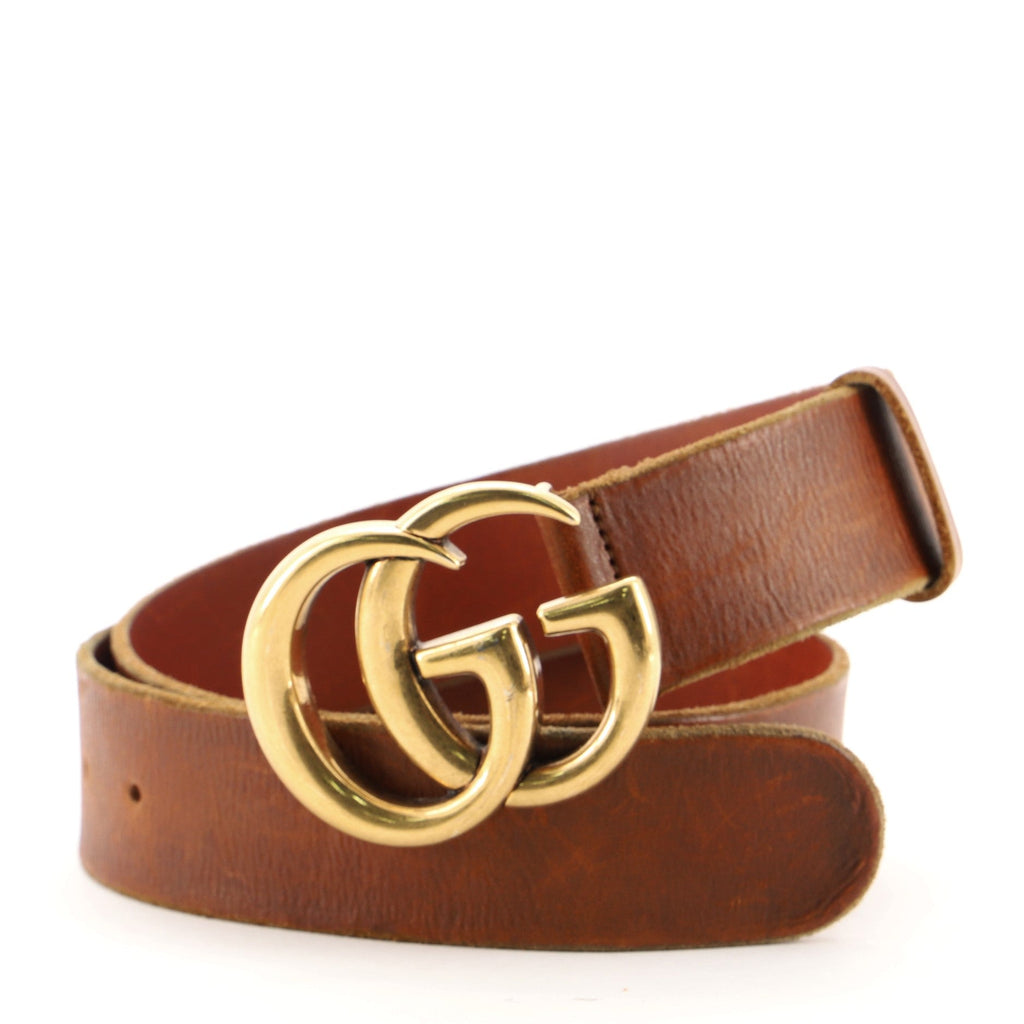 GG Marmont Belt Leather Wide 85