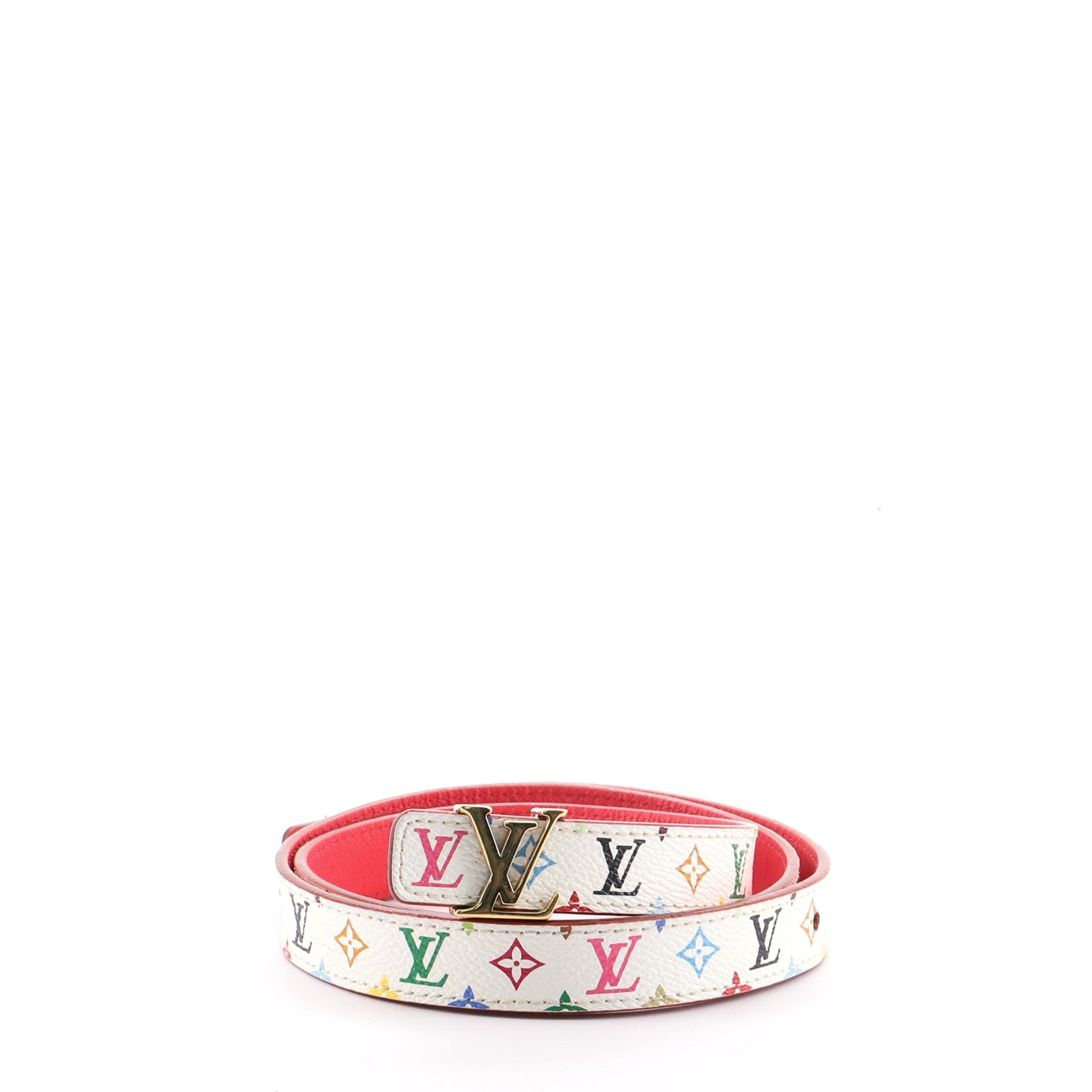 LV Initiales Belt Monogram Multicolor Thin 85