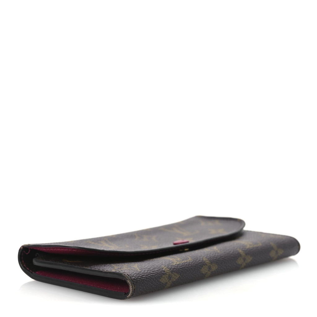 Monogram Emilie Wallet Fuchsia