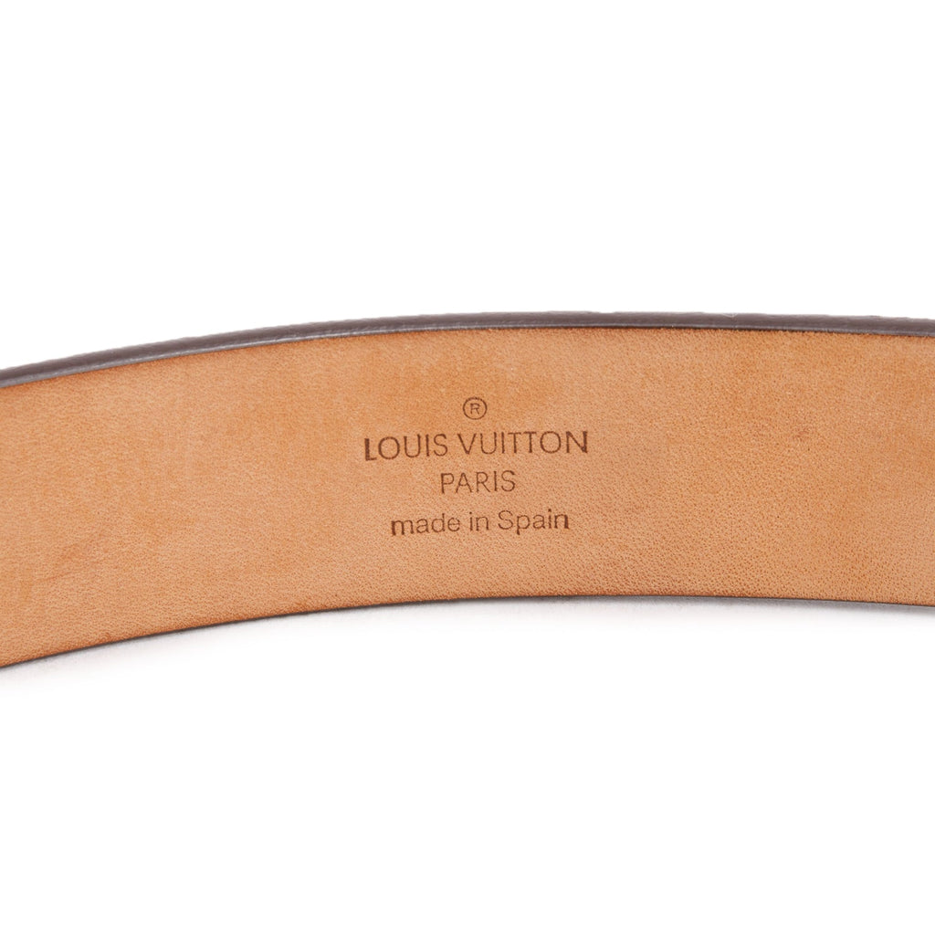 Louis Vuitton Damier Ebene Canvas Ceinture 30 MM Belt w/ Box