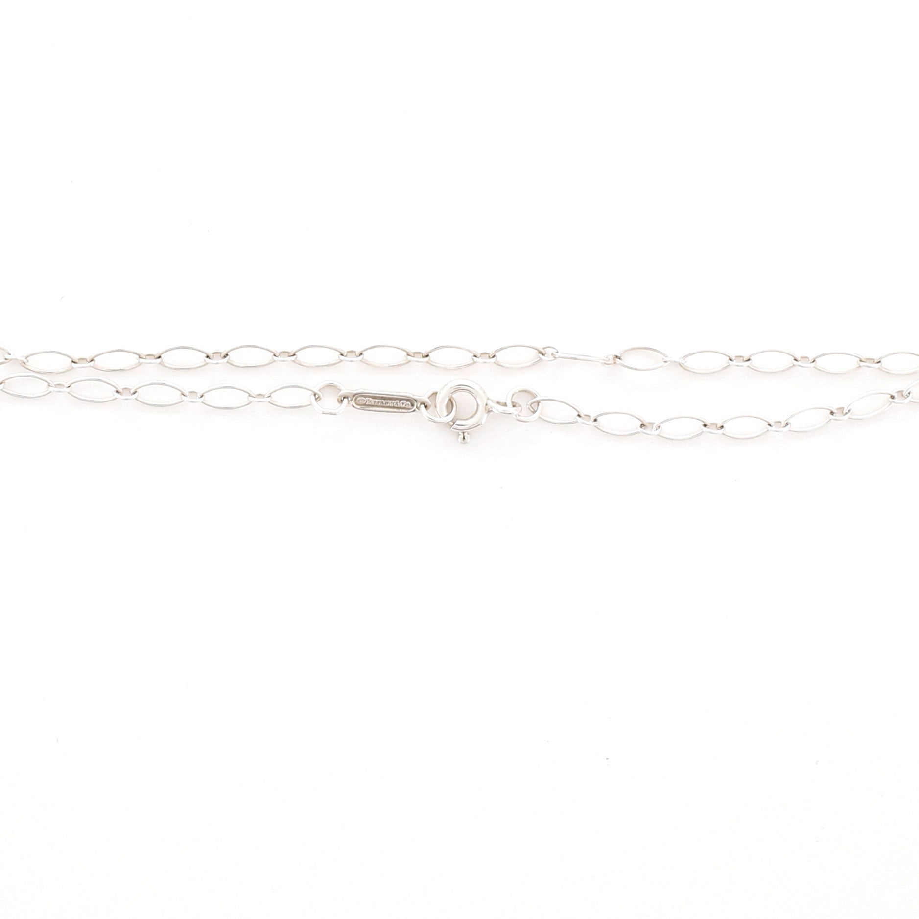 Crown Key Pendant Necklace Sterling Silver