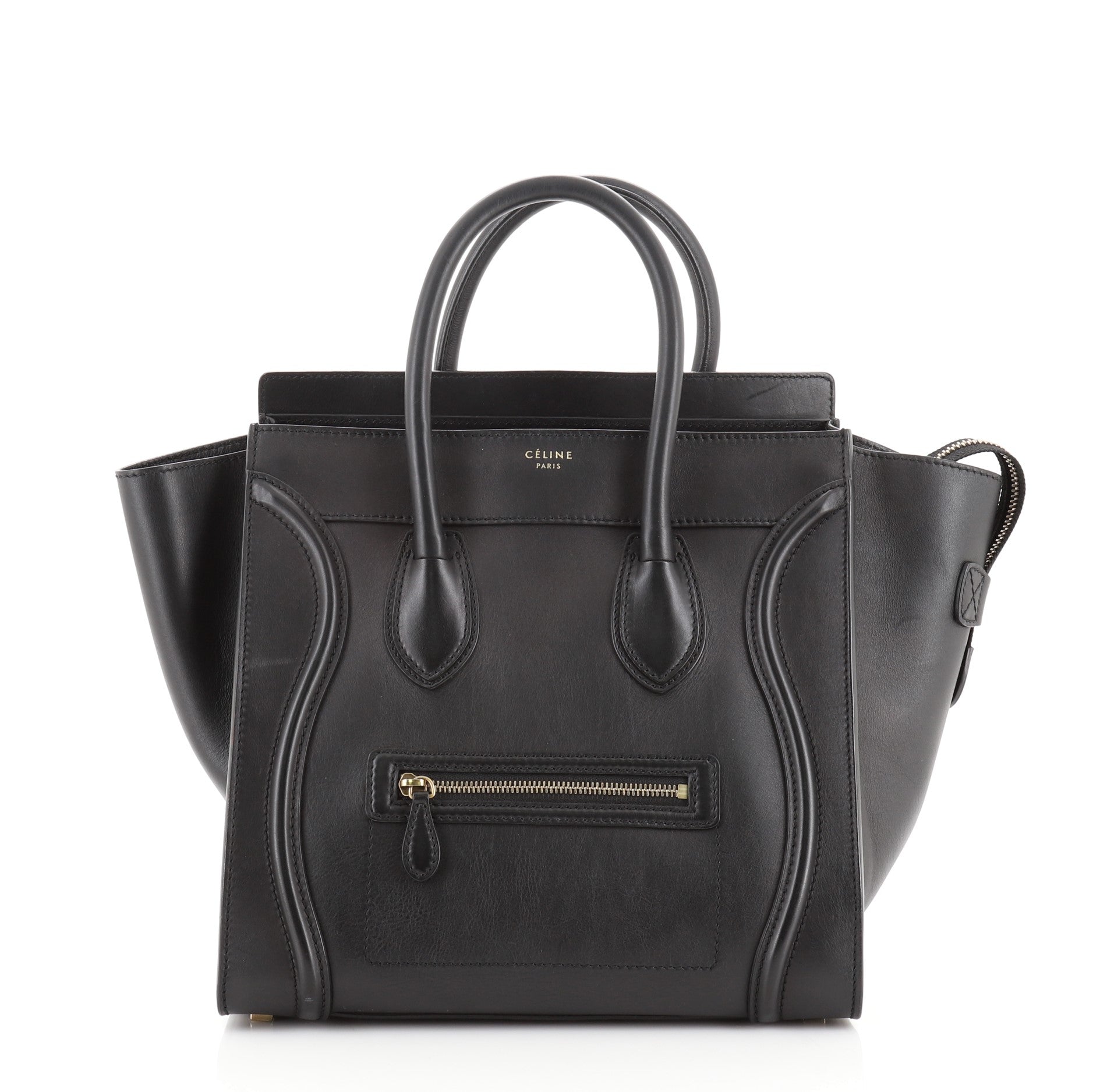Luggage Bag Smooth Leather Mini