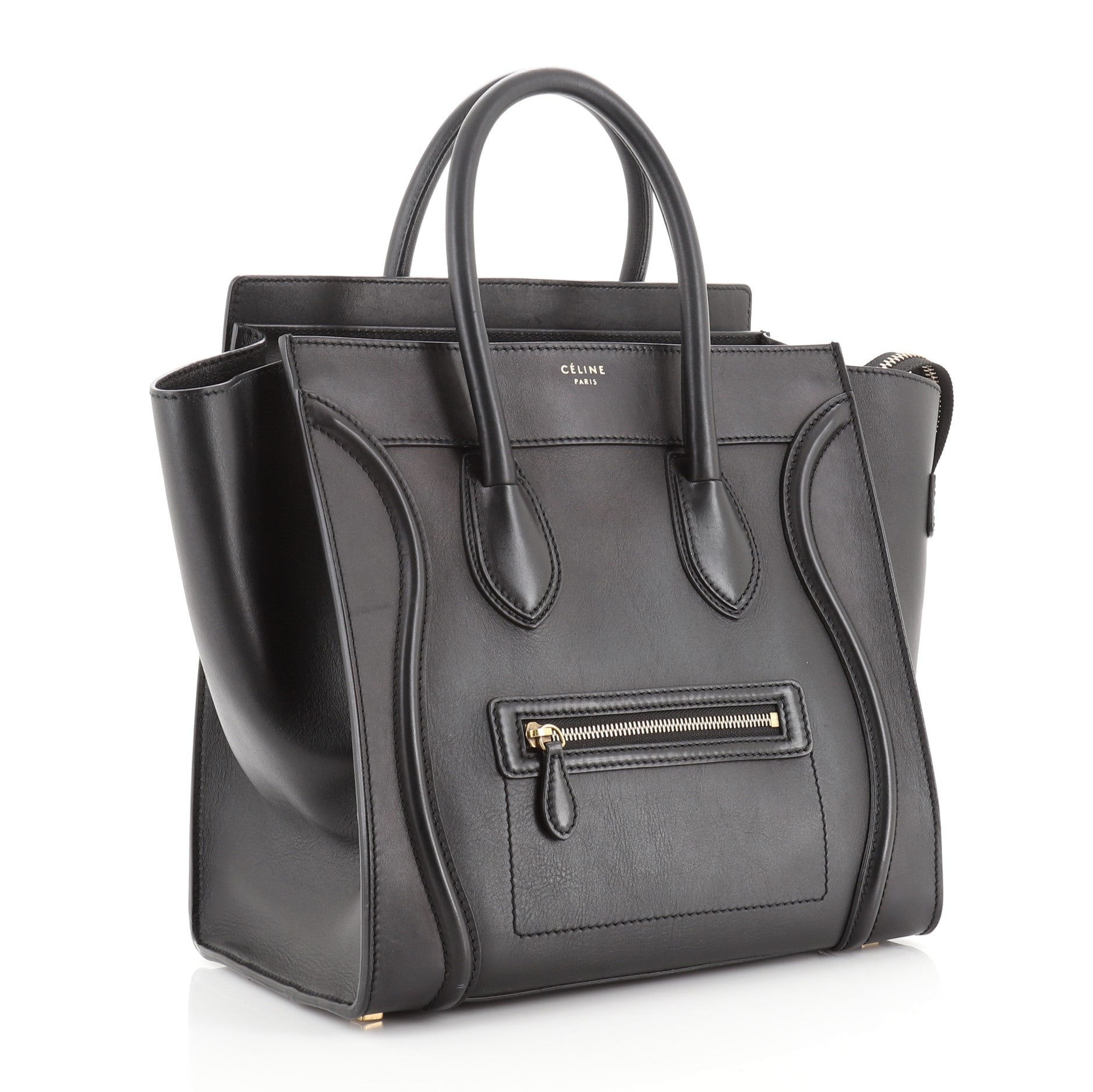 Luggage Bag Smooth Leather Mini