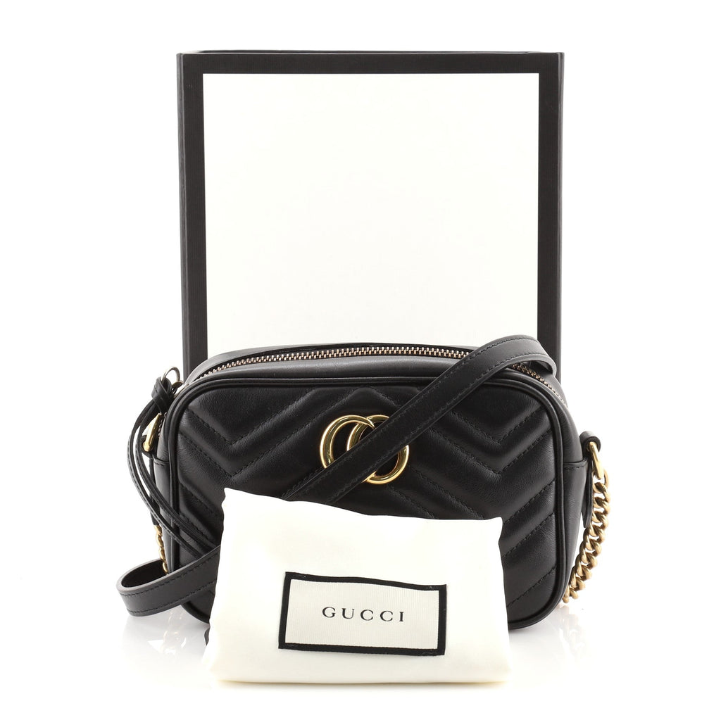 GG Marmont Shoulder Bag Matelasse Leather Mini