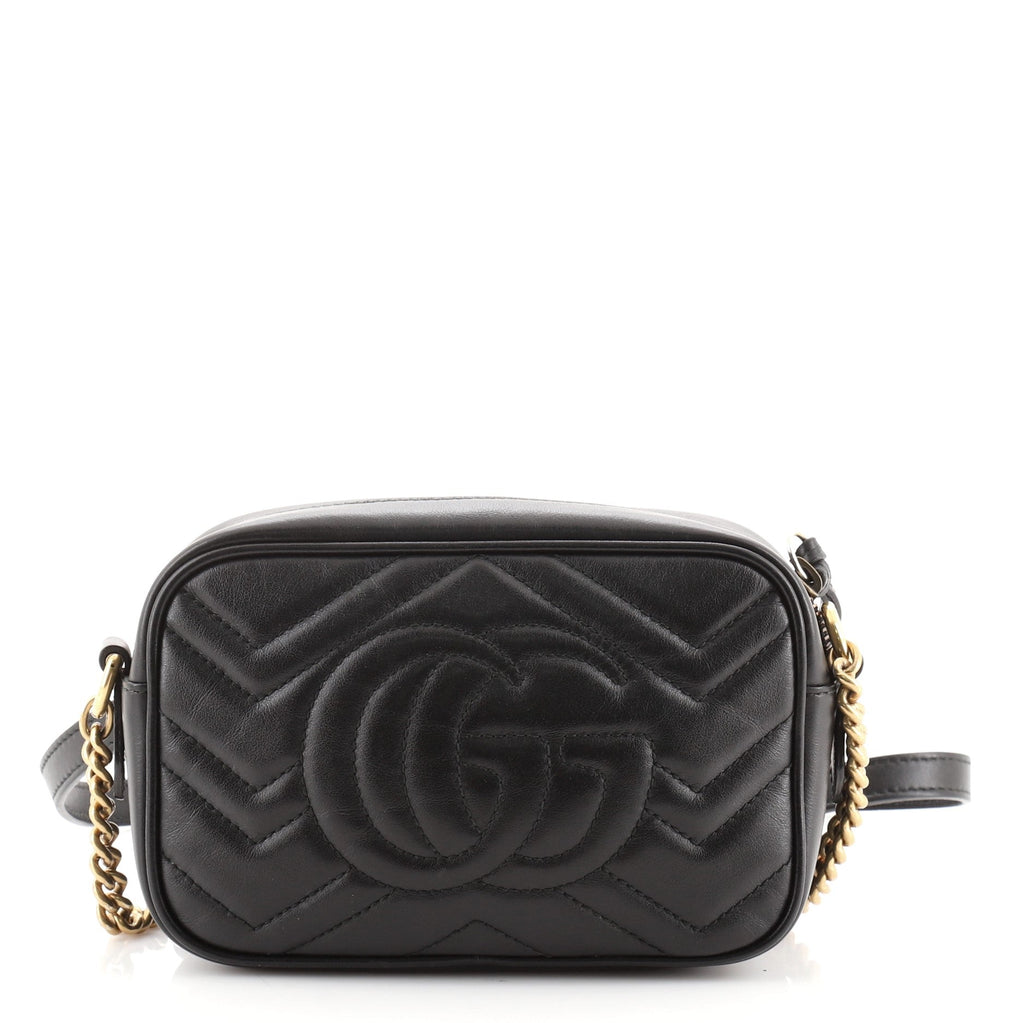 GG Marmont Shoulder Bag Matelasse Leather Mini