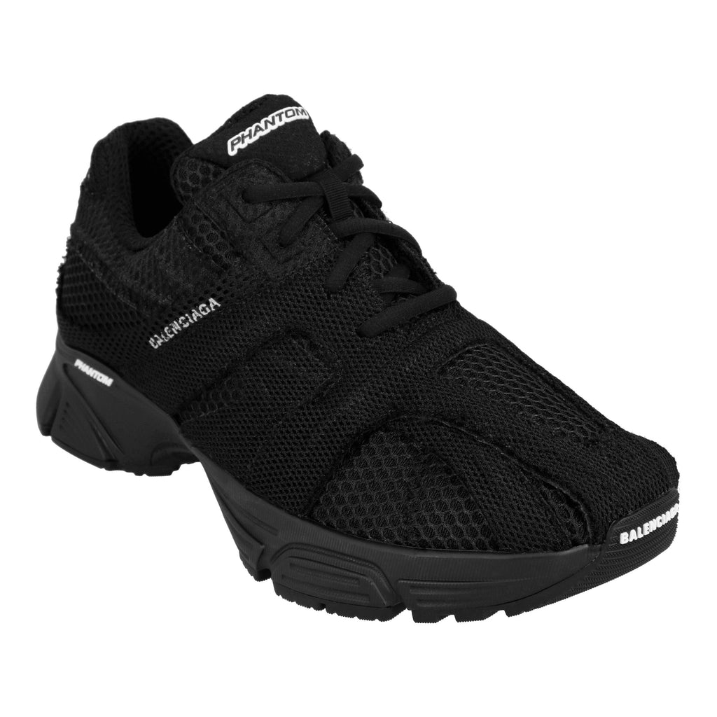 Women's Balenciaga Women Phantom Sneakers In Black Polyester