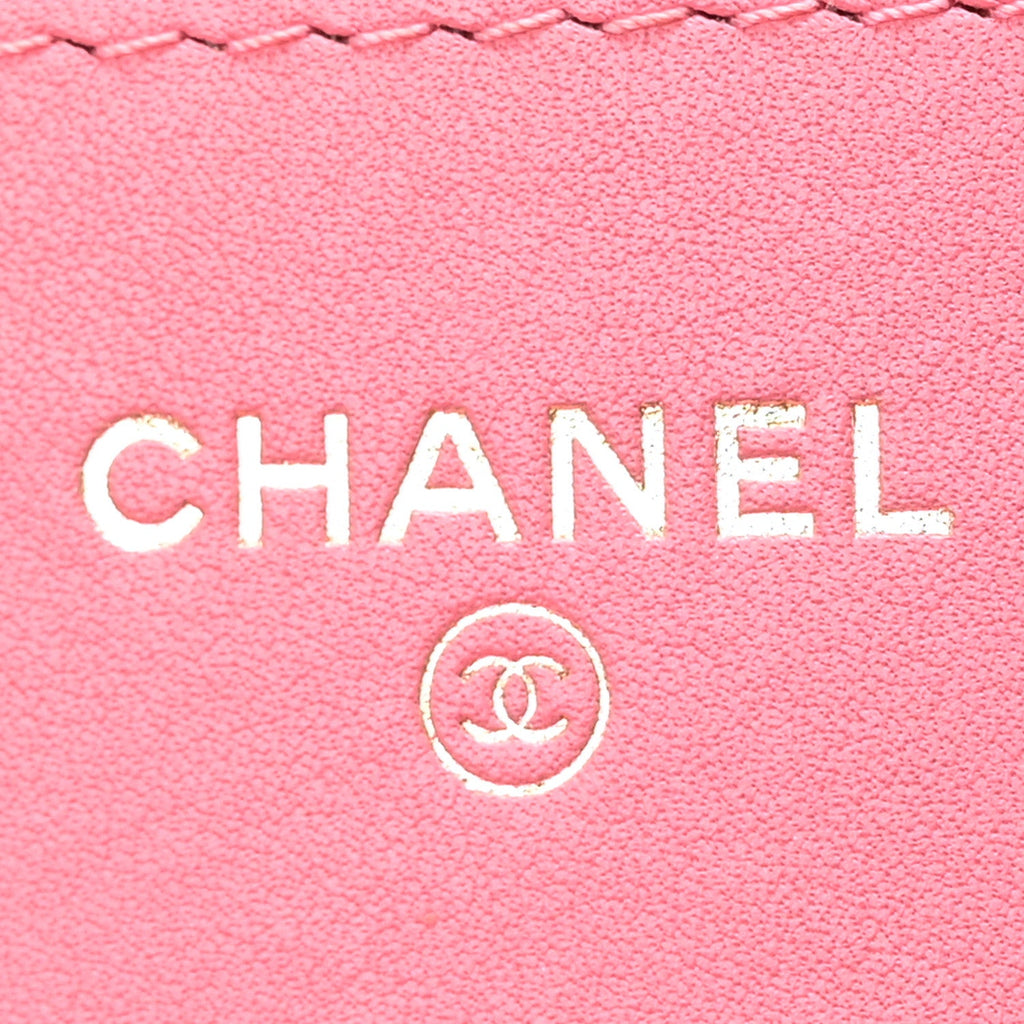 Snakeskin Wallet On Chain WOC Pink