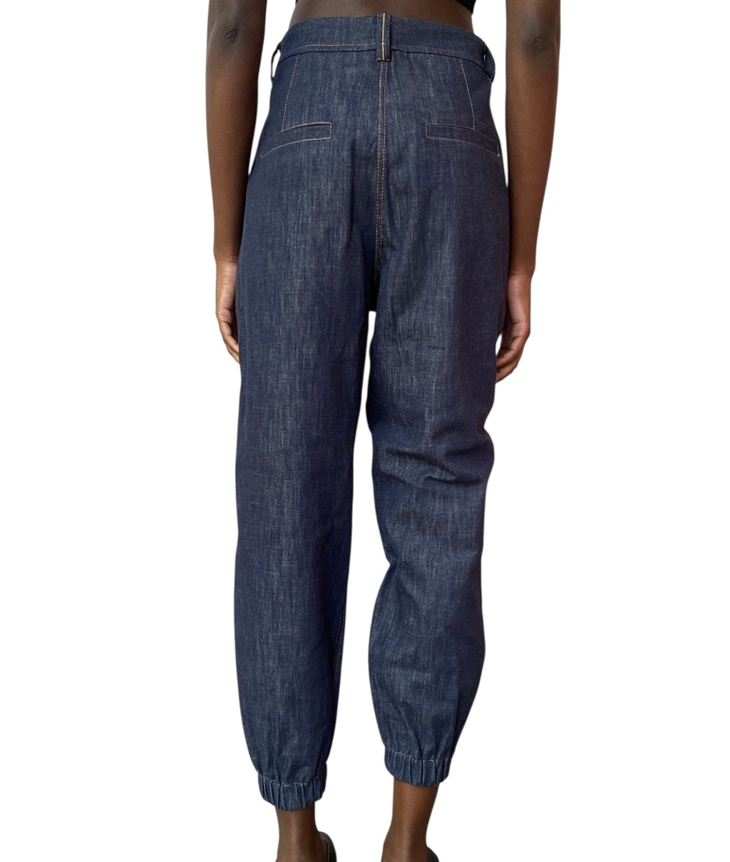 Brunello Cucinelli Dark Denim Jogger Pants - US 8