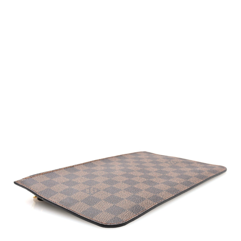 Damier Ebene Neverfull MM GM Pochette Rose Ballerine