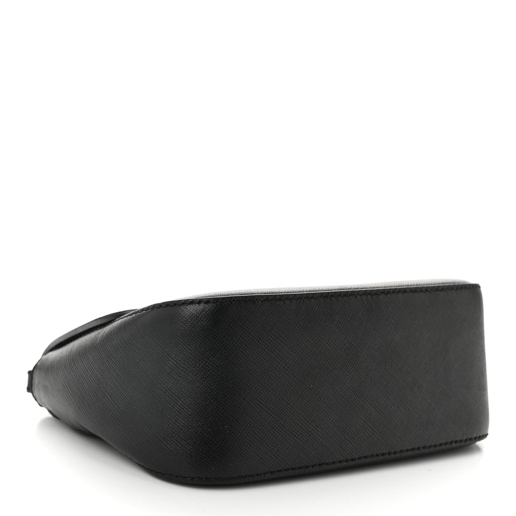 Saffiano Paris Crossbody Bag Black