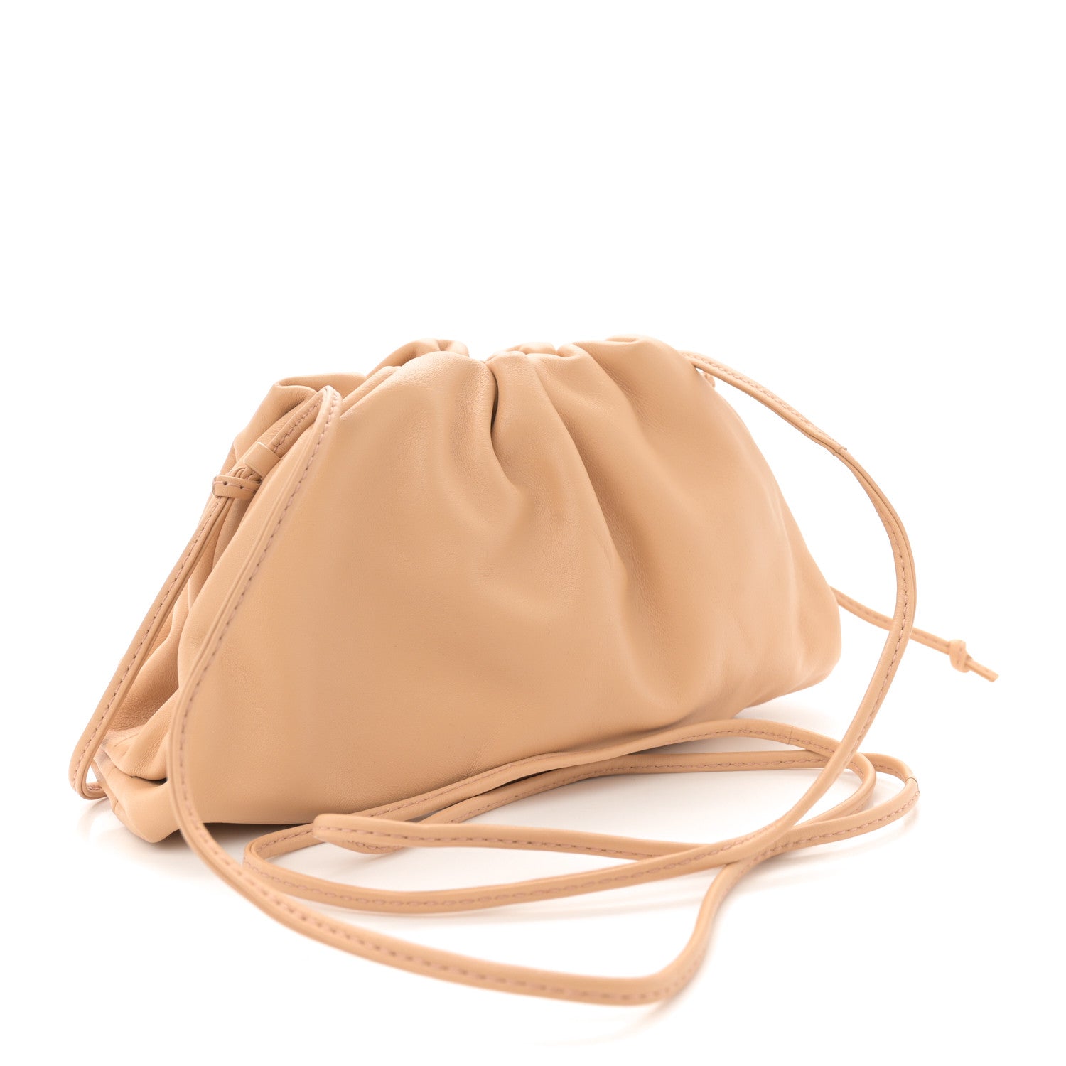 Butter Calfskin The Mini Pouch Cammello