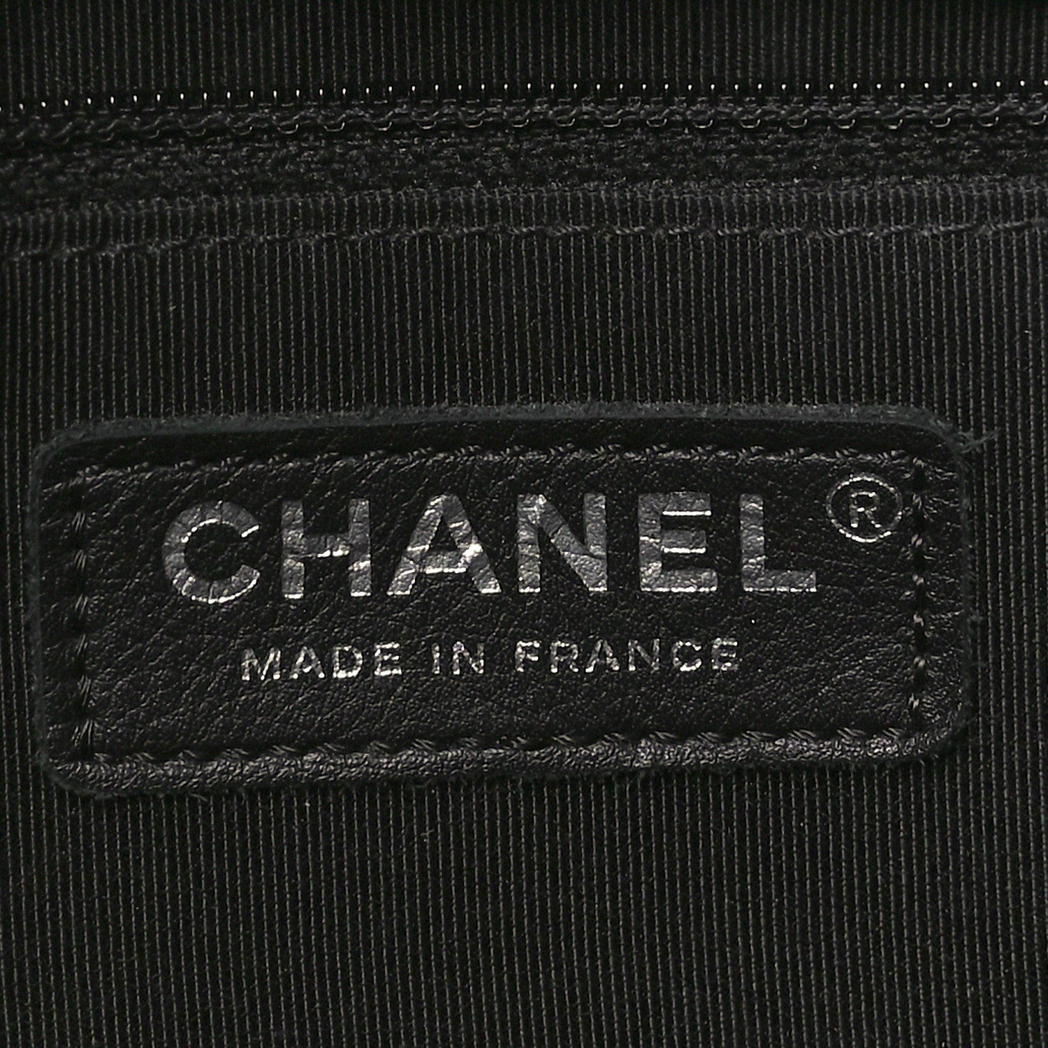 Caviar Quilted Large Shopping Tote Black