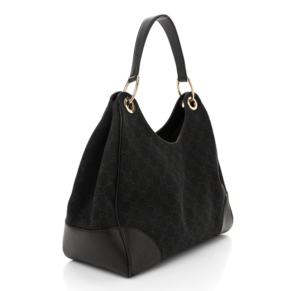 Denim Monogram Hobo Brown