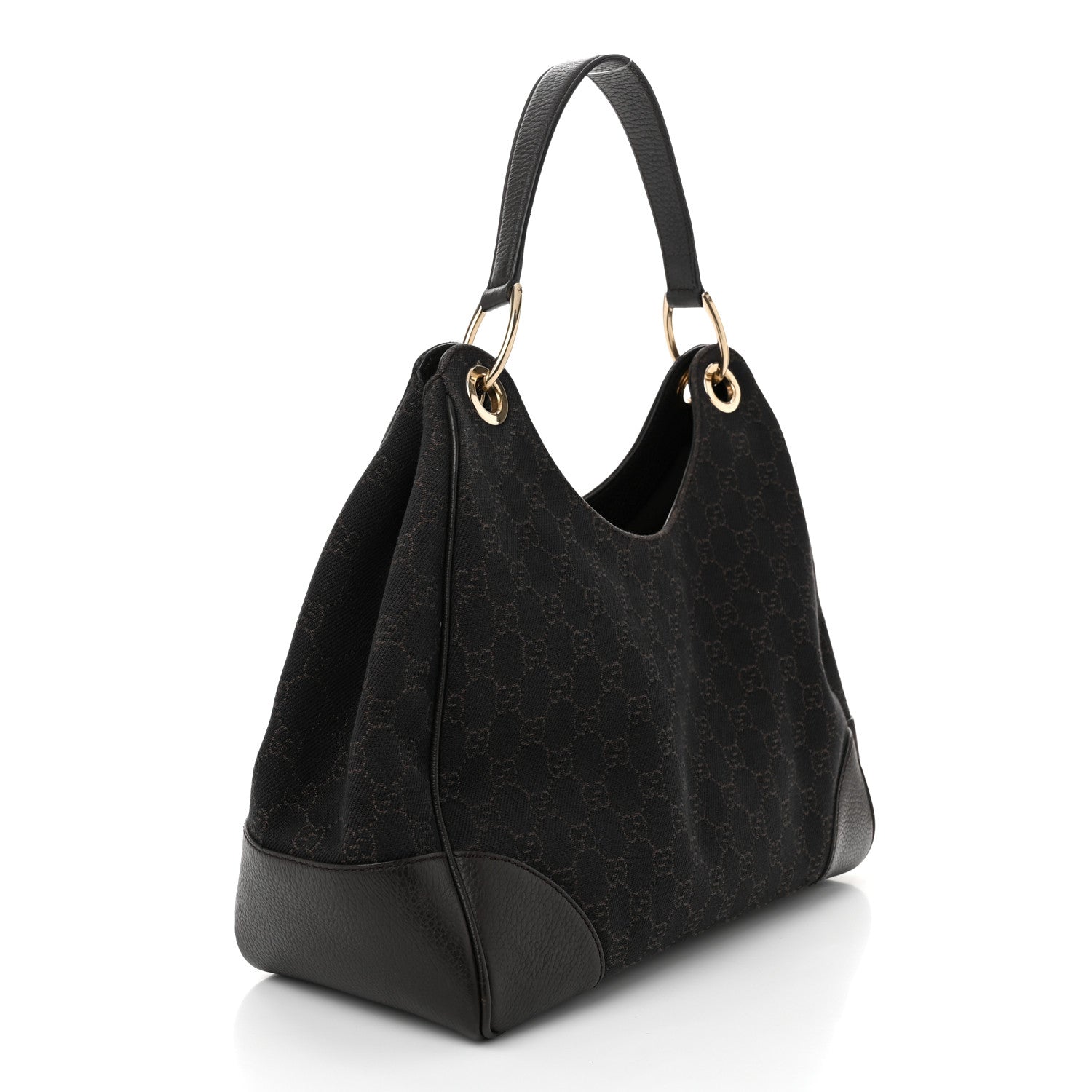 Denim Monogram Hobo Brown