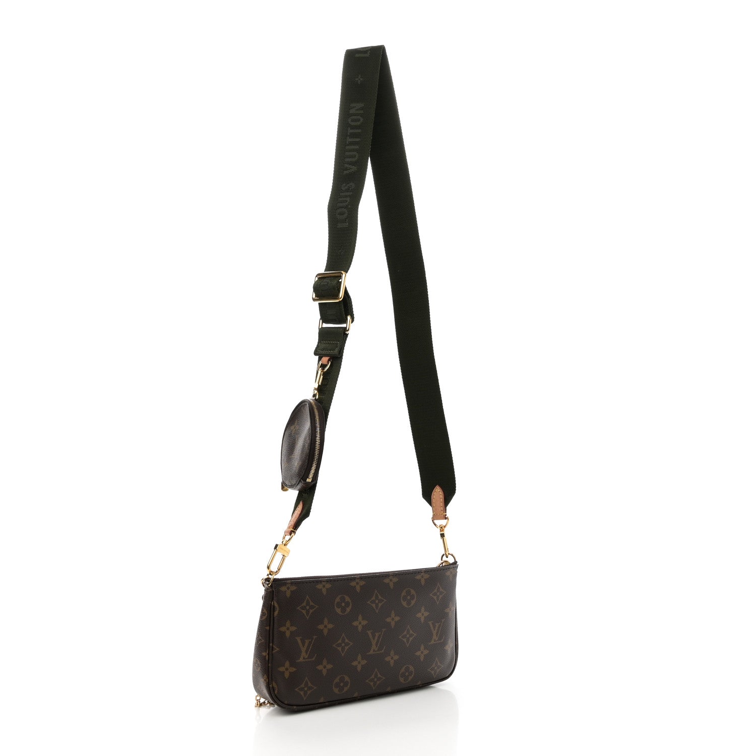 Monogram Multi Pochette Accessories Kaki