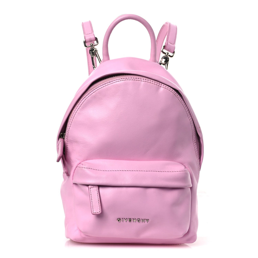 Smooth Calfskin Nano Backpack Bright Pink