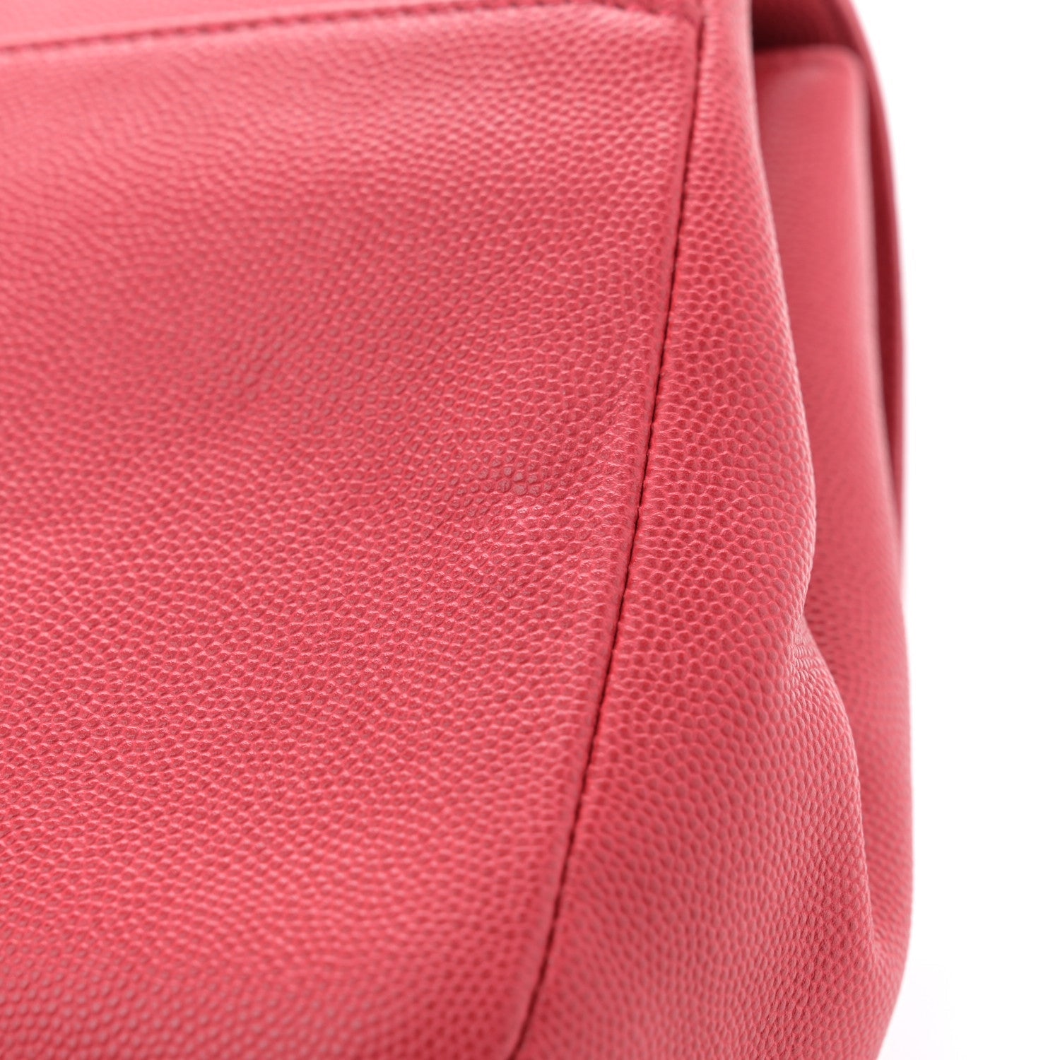 Caviar Quilted Medium Business Affinity Flap Red