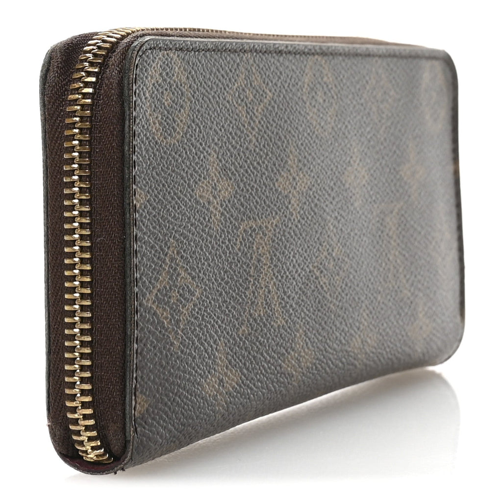 Monogram Clemence Wallet Fuchsia