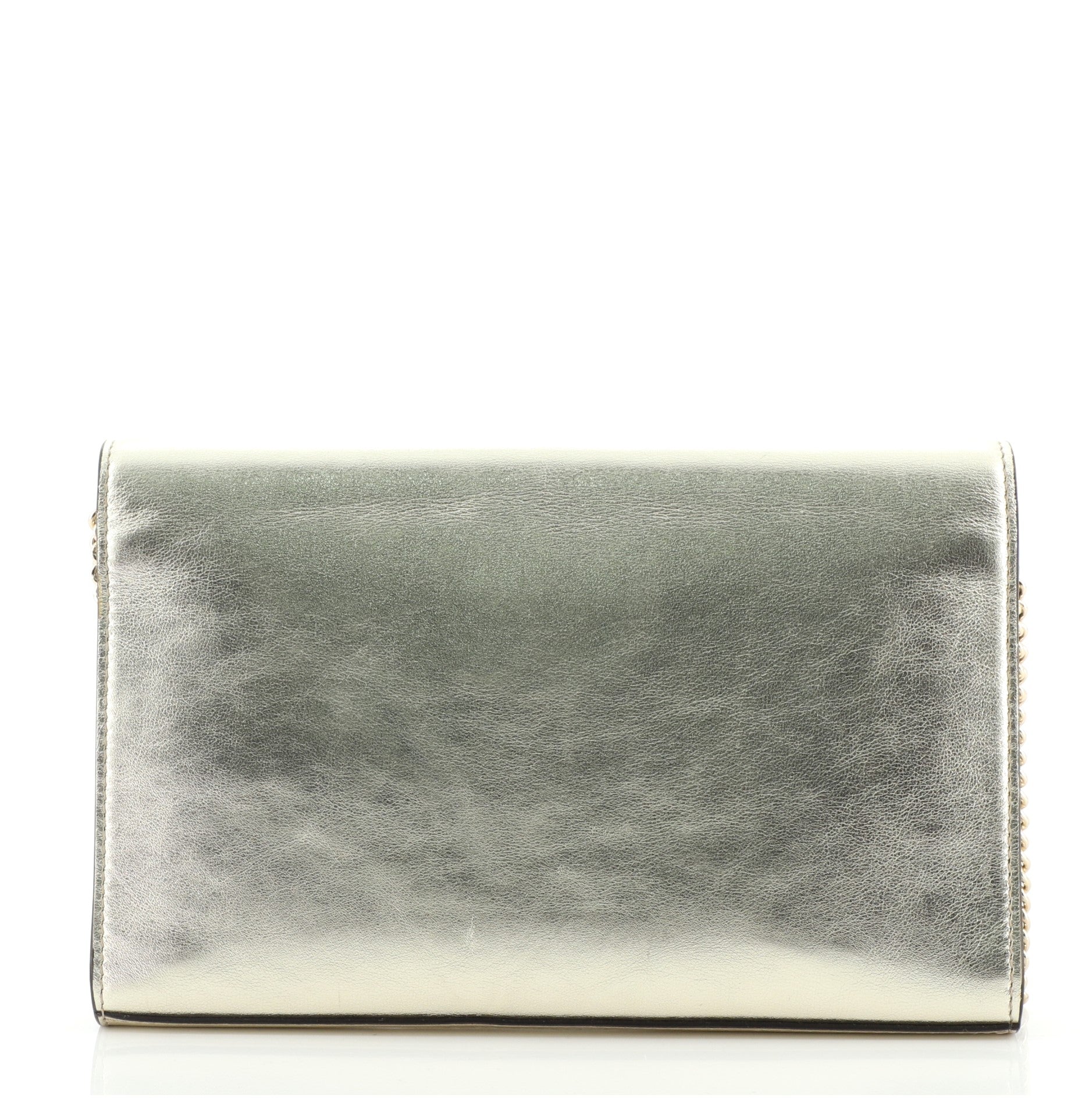 Kan I F Wallet On Chain Clutch Leather