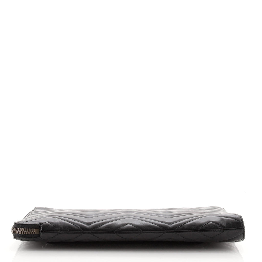 GG Marmont Portfolio Clutch Matelasse Leather