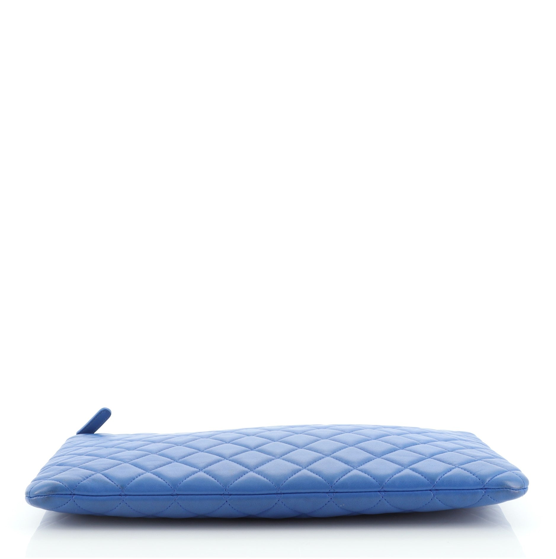 O Case Clutch Quilted Lambskin Large