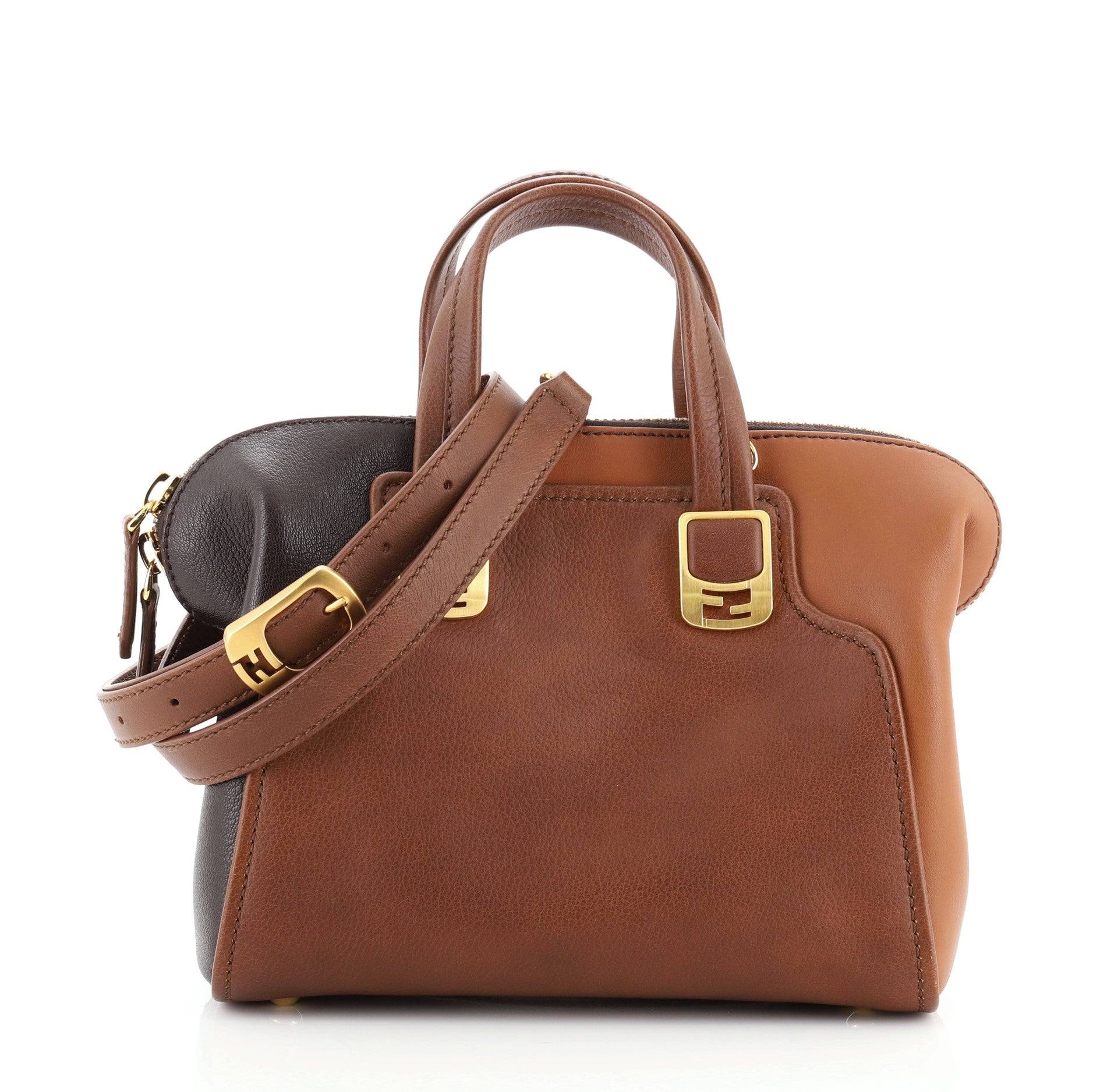 Chameleon Convertible Satchel Leather Mini