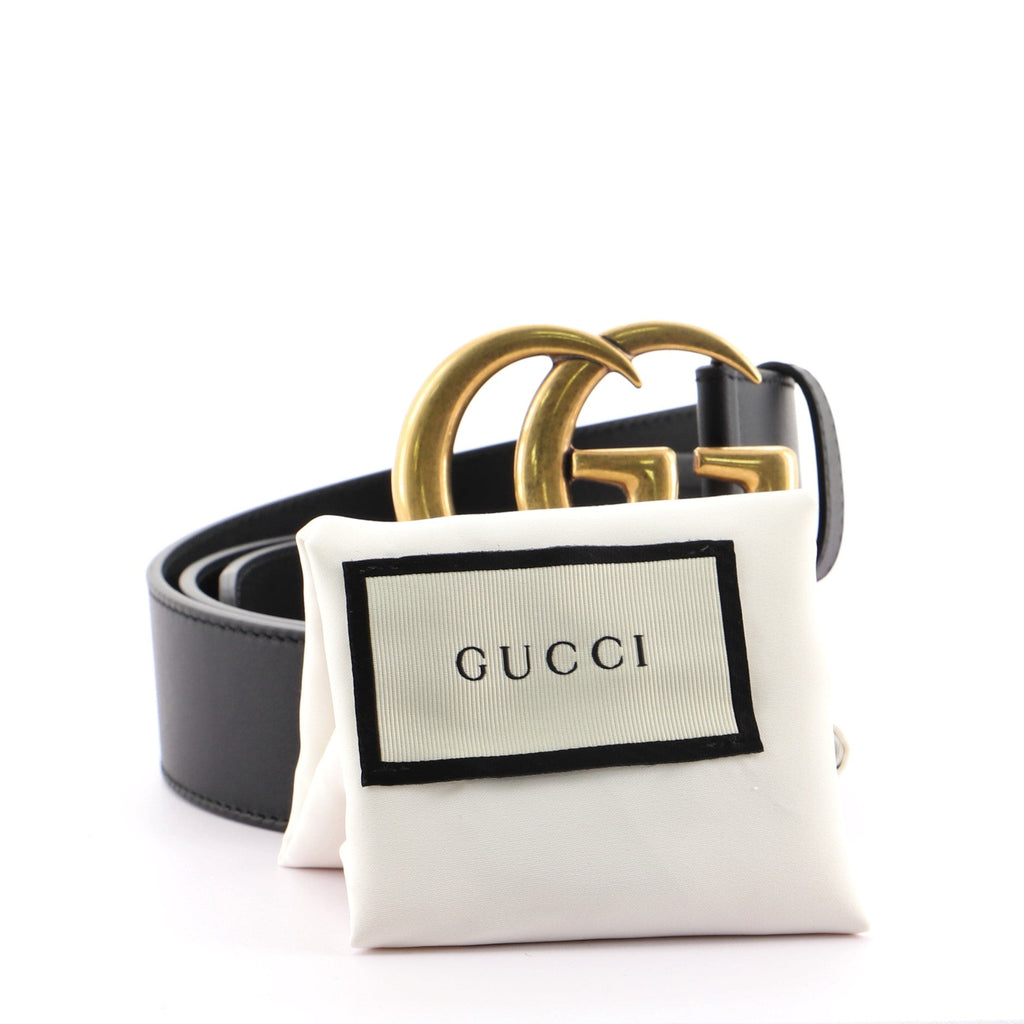 GG Marmont Belt Leather Wide 90