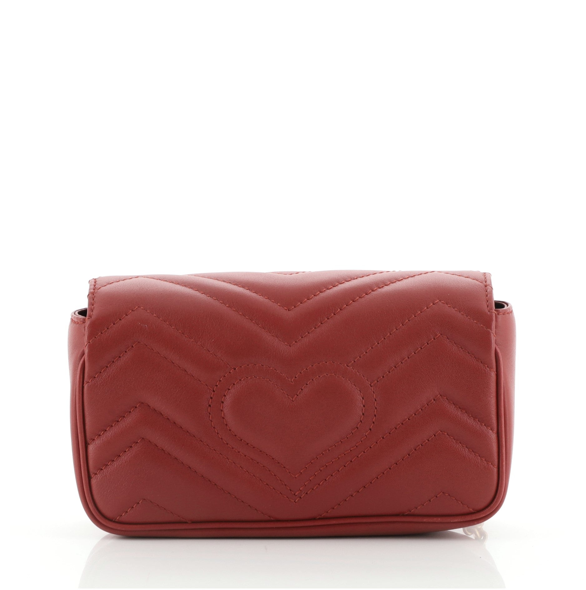 GG Marmont Flap Bag Matelasse Leather Super Mini