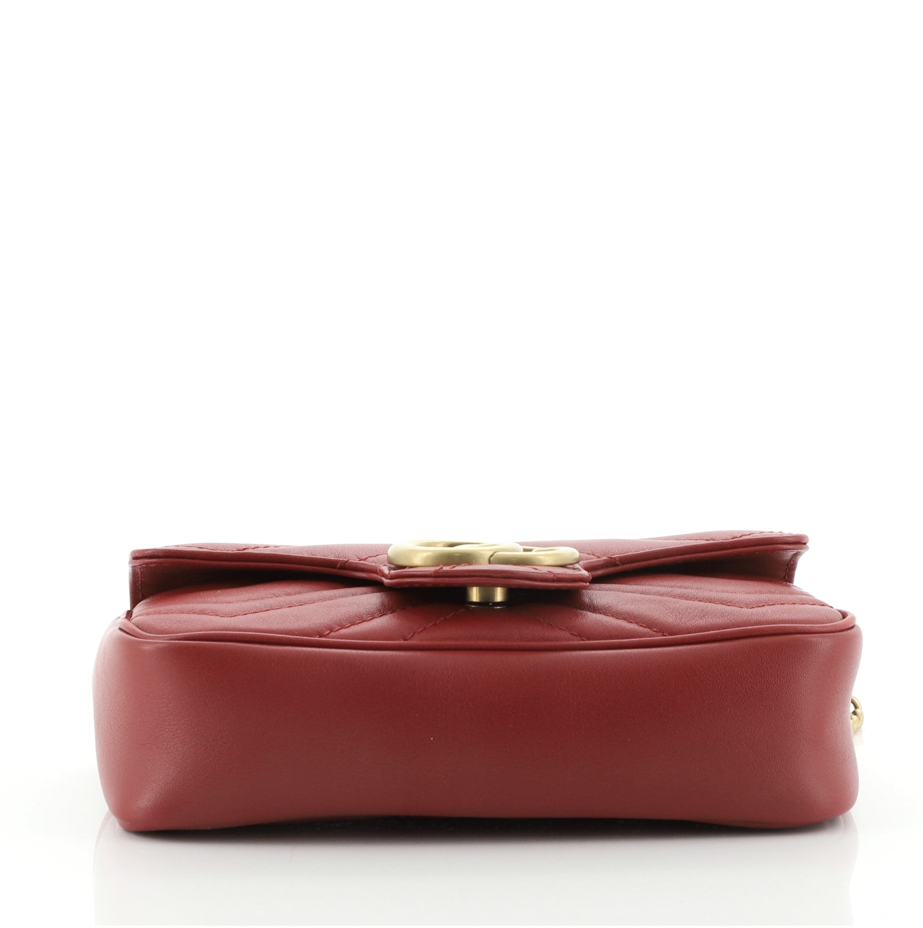 GG Marmont Flap Bag Matelasse Leather Super Mini