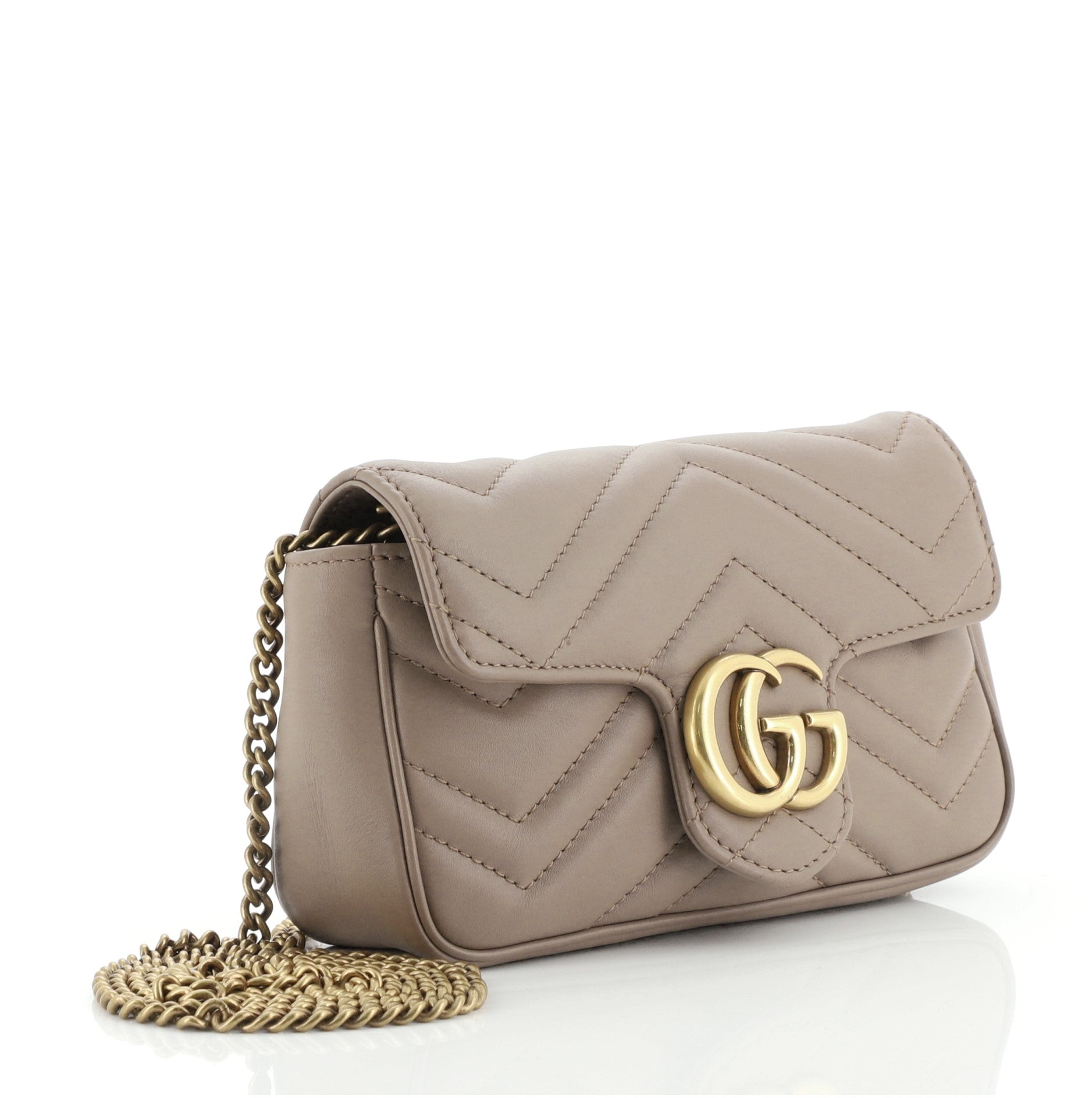 GG Marmont Flap Bag Matelasse Leather Super Mini