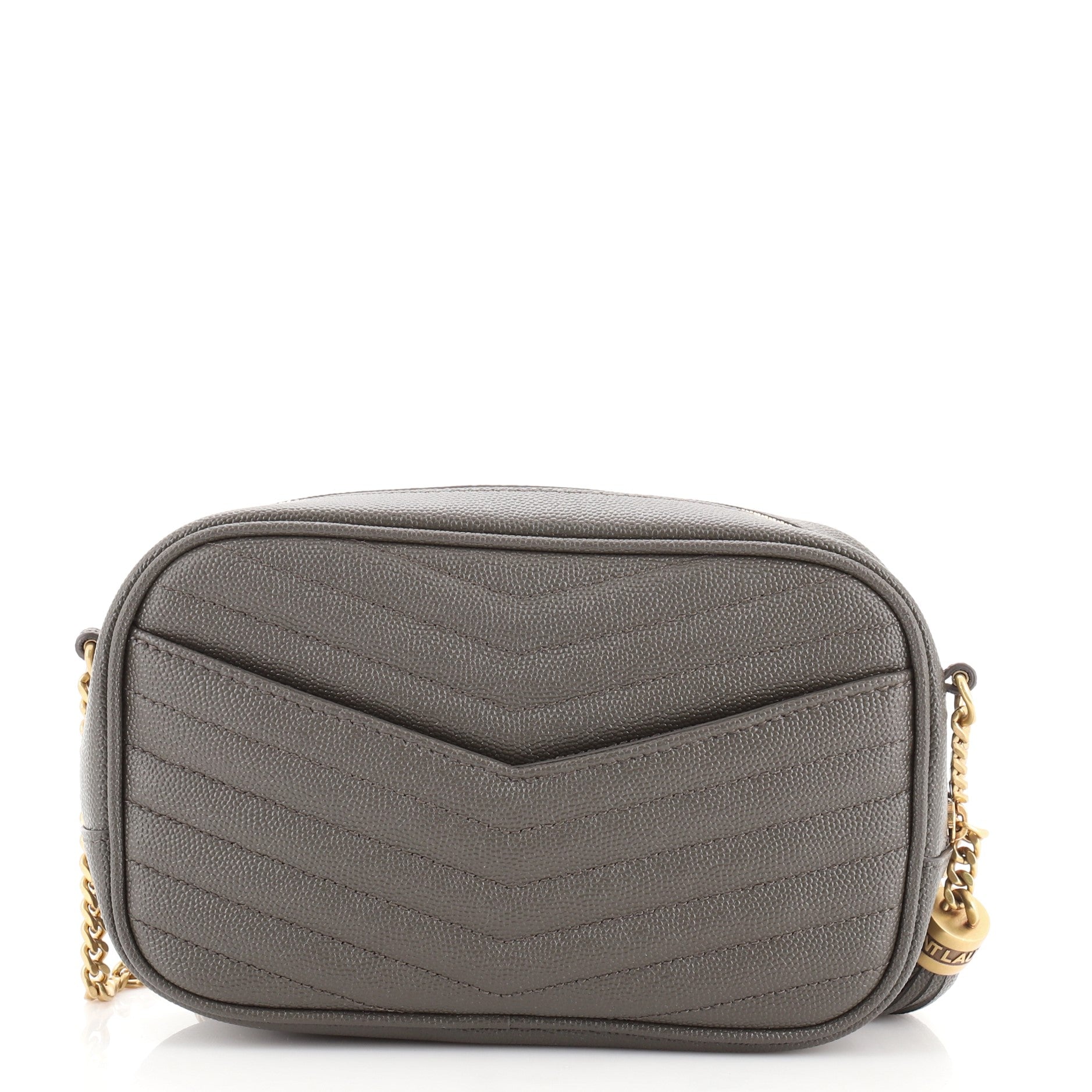 Lou Camera Bag Matelasse Chevron Leather Mini