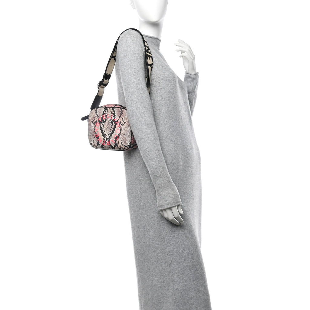 Alter Nappa Snake Print Mini Camera Bag Multicolor
