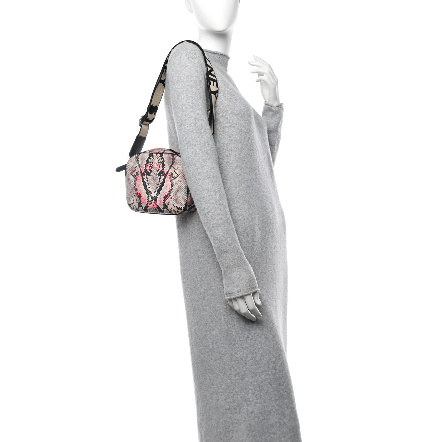 Alter Nappa Snake Print Mini Camera Bag Multicolor