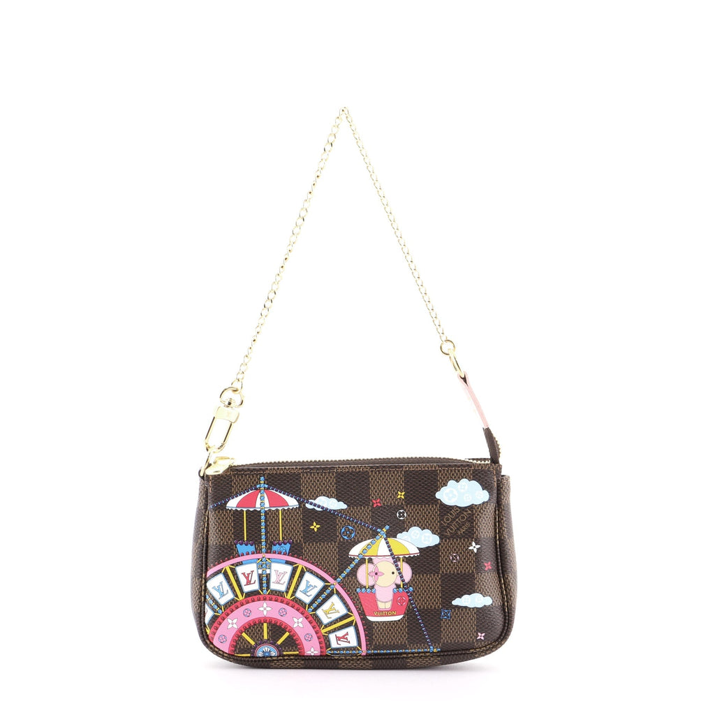 Pochette Accessoires Limited Edition Vivienne Xmas Damier Mini