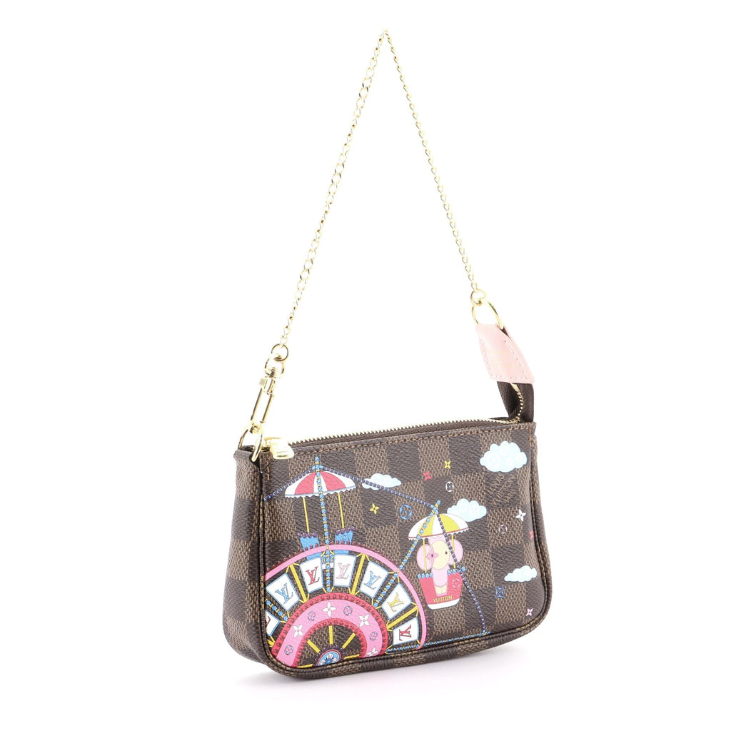 Pochette Accessoires Limited Edition Vivienne Xmas Damier Mini