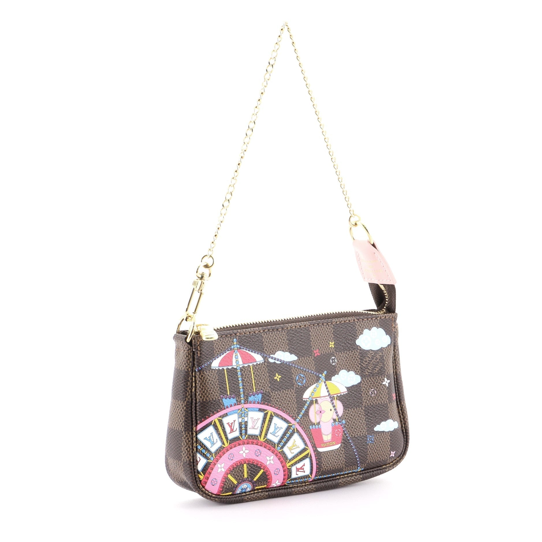 Pochette Accessoires Limited Edition Vivienne Xmas Damier Mini