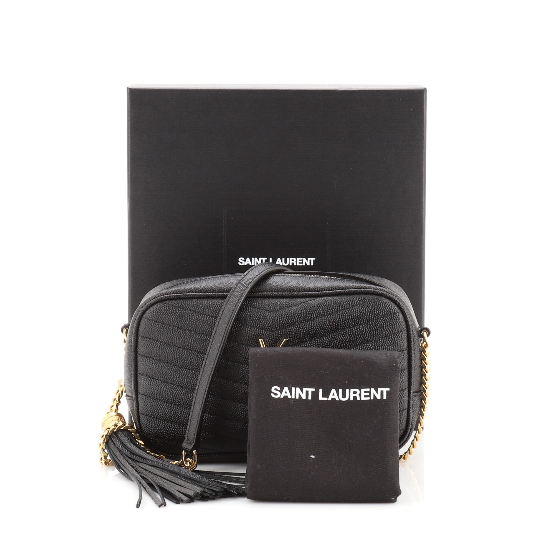 Lou Camera Bag Matelasse Chevron Leather Mini