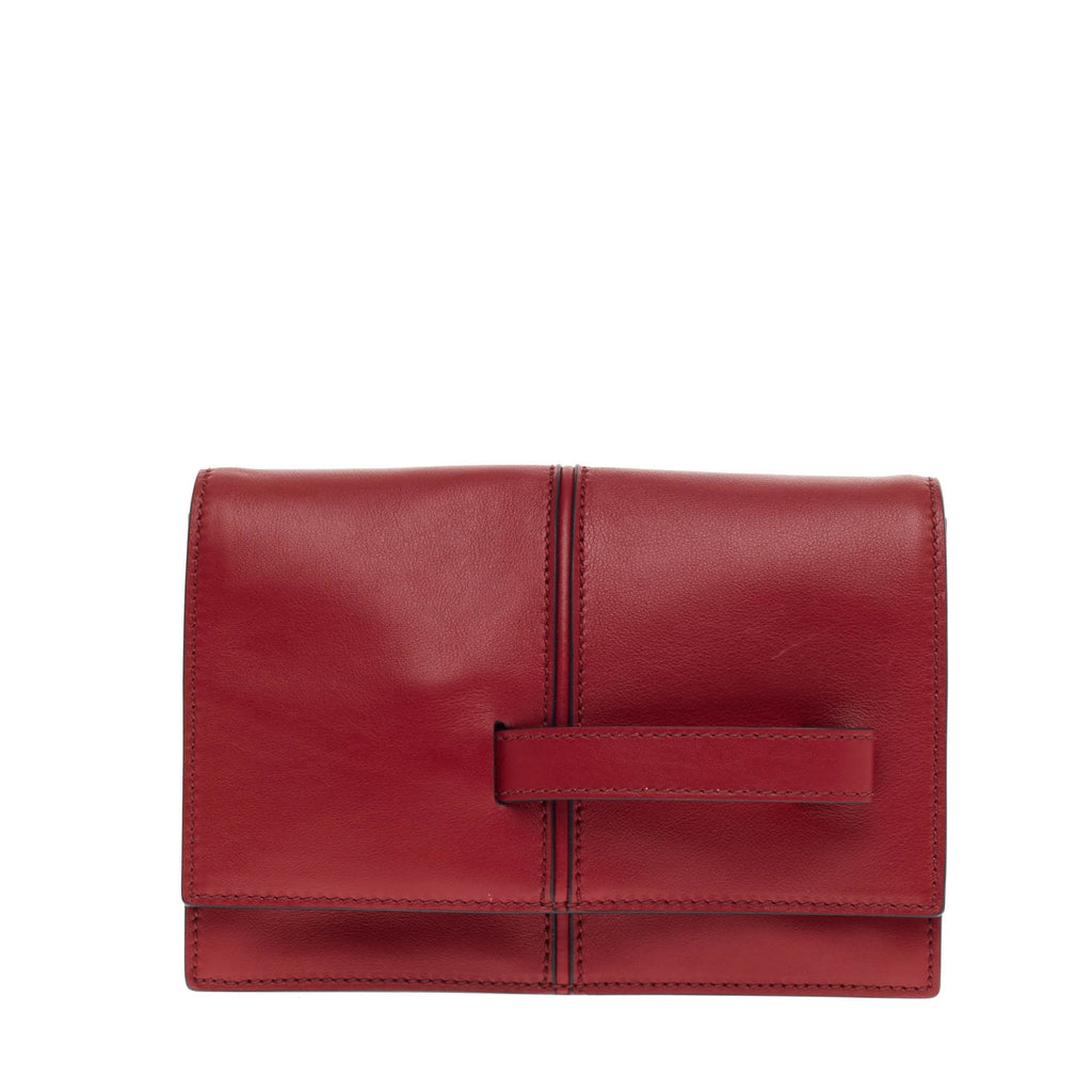 My Own Code Handbag Leather Clutch