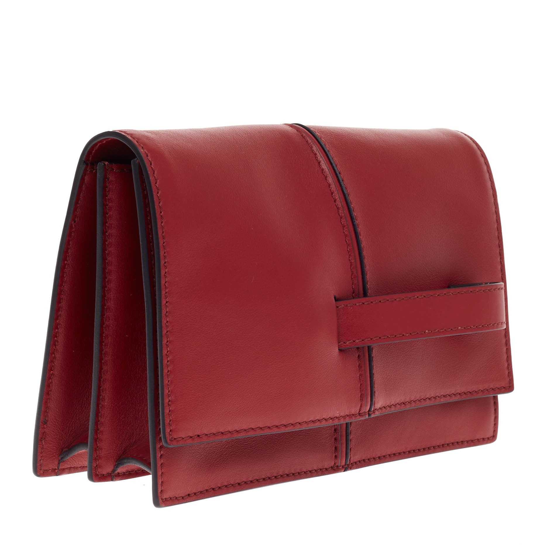 My Own Code Handbag Leather Clutch