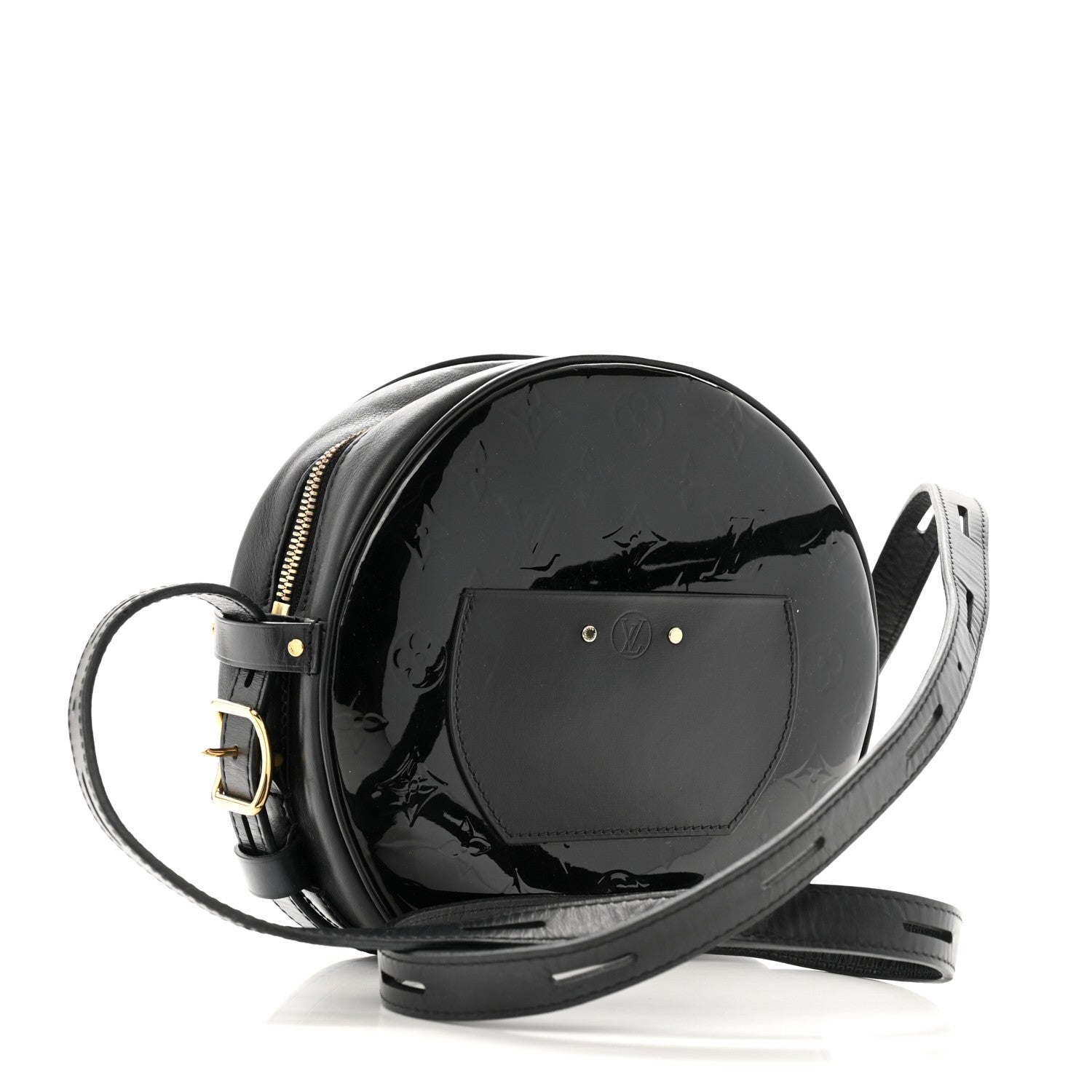 Vernis Boite Chapeau Souple MM Black