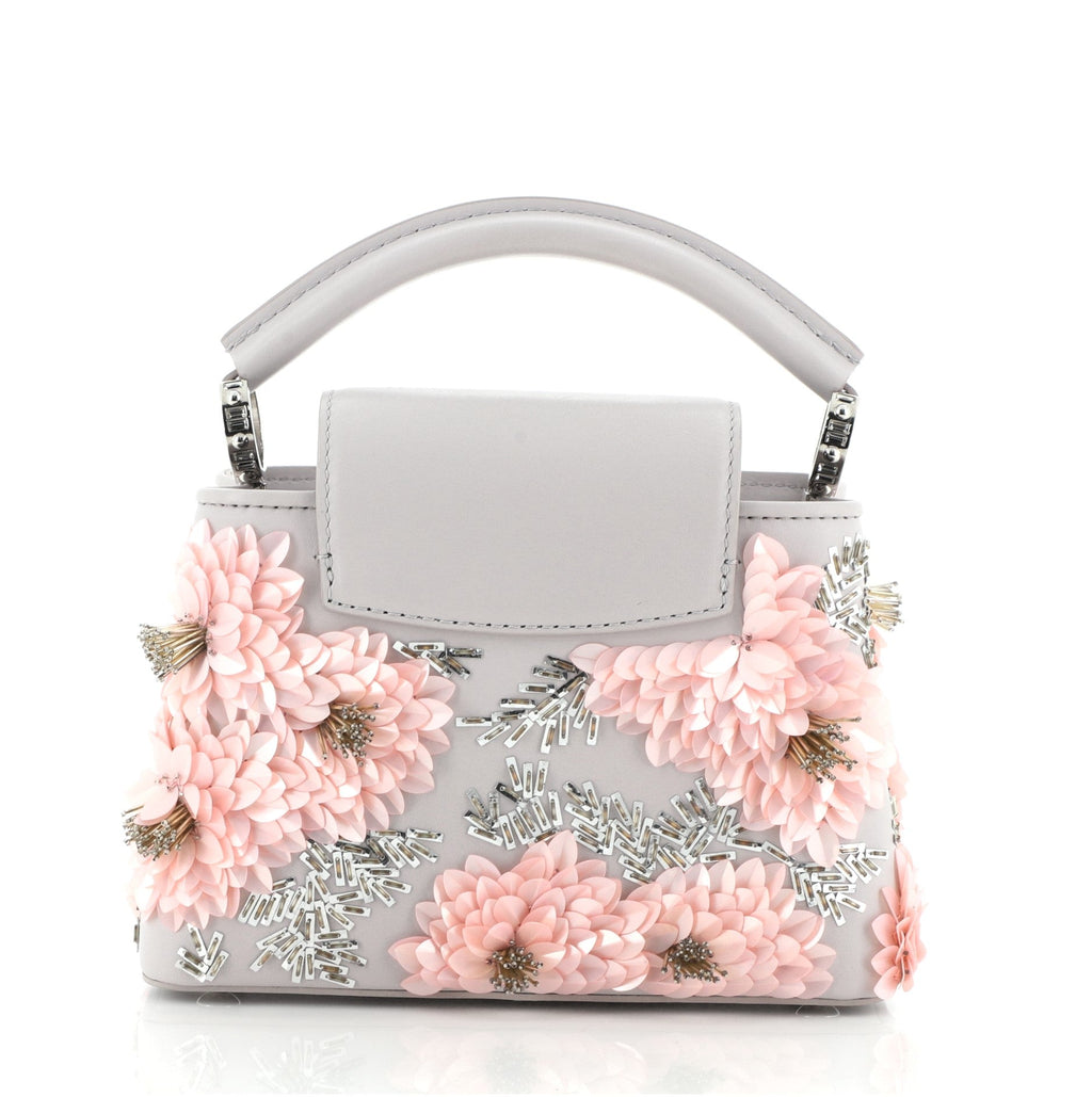 Capucines Bag Embellished Leather Mini
