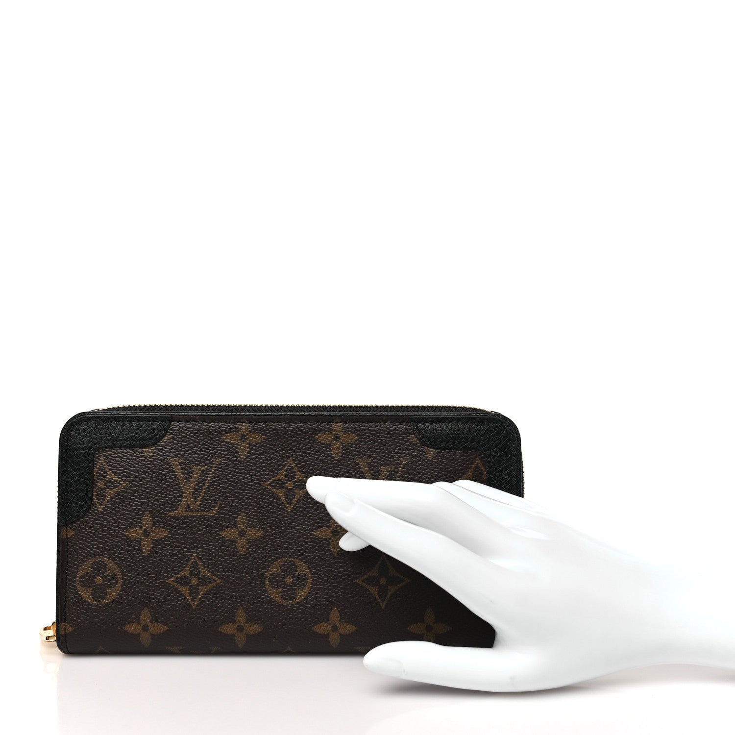 Monogram Zippy Retiro Wallet Black