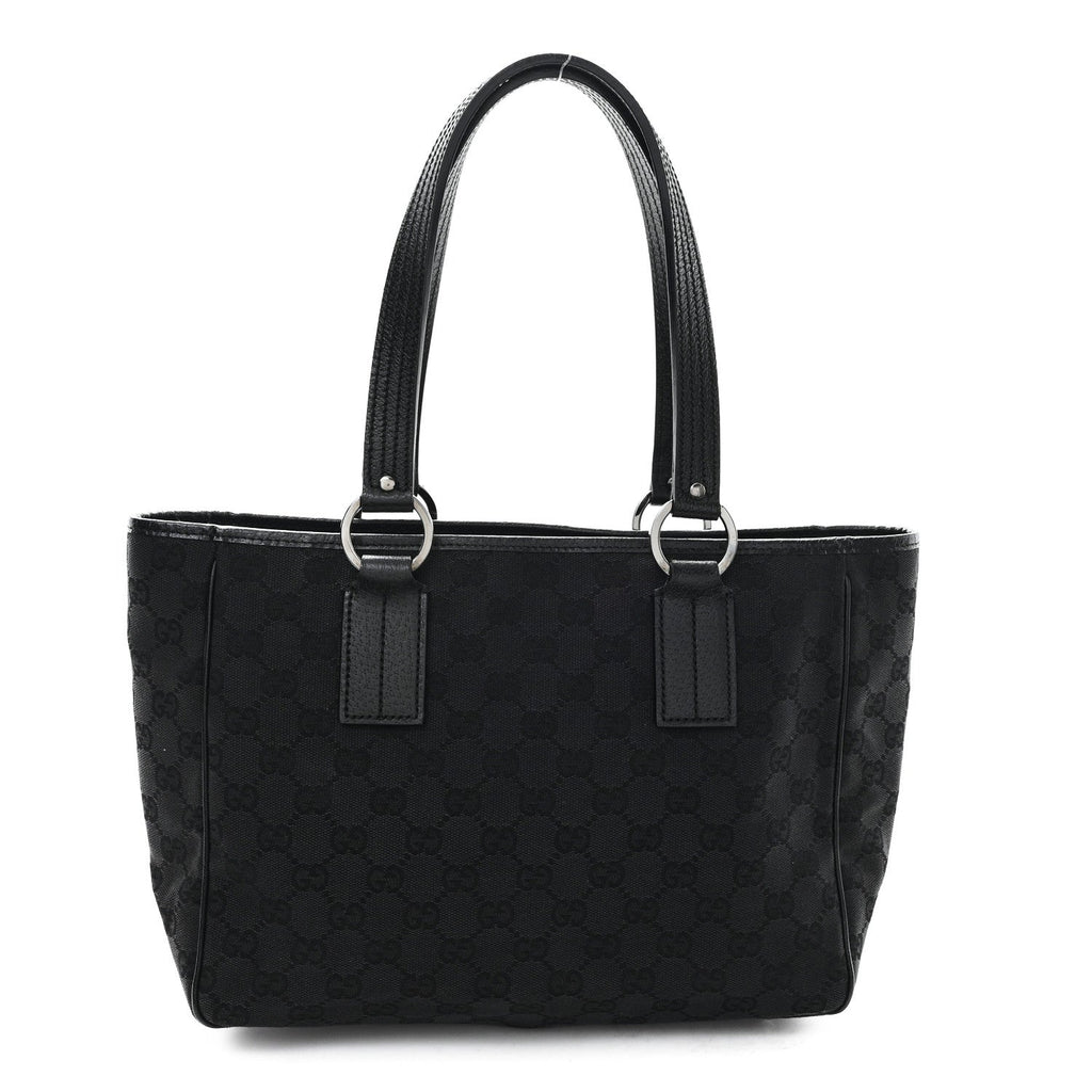 Monogram Medium Tote Black