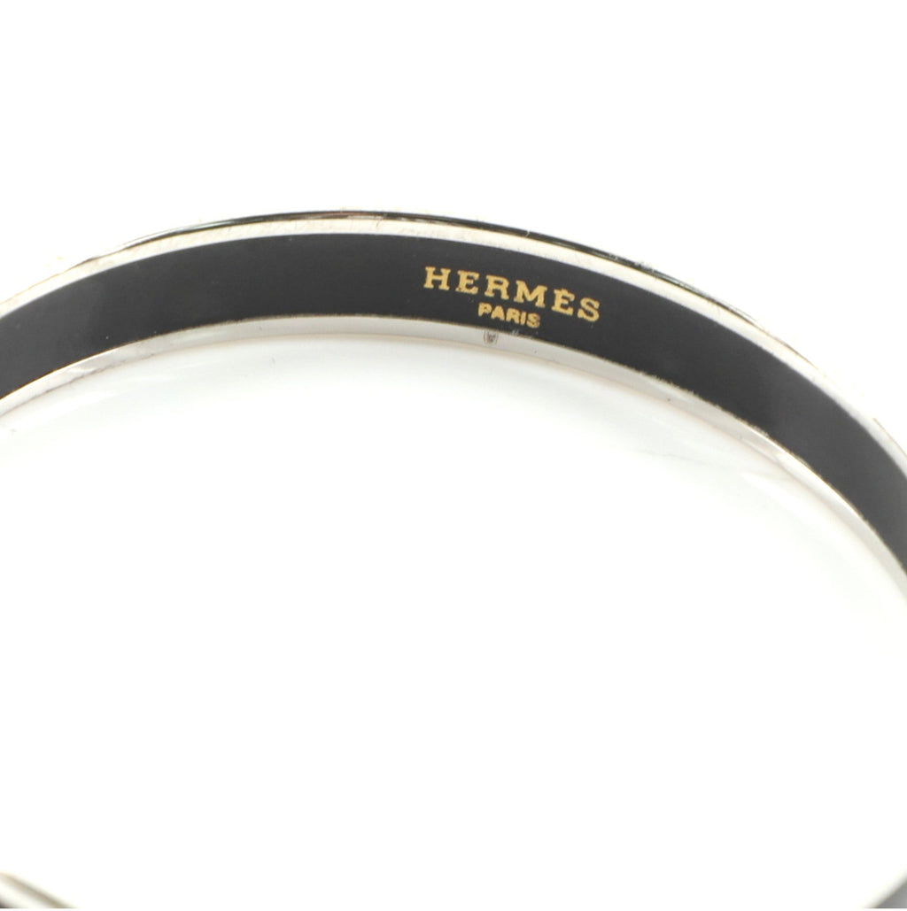 Caleche Bangle Bracelet Enamel Narrow