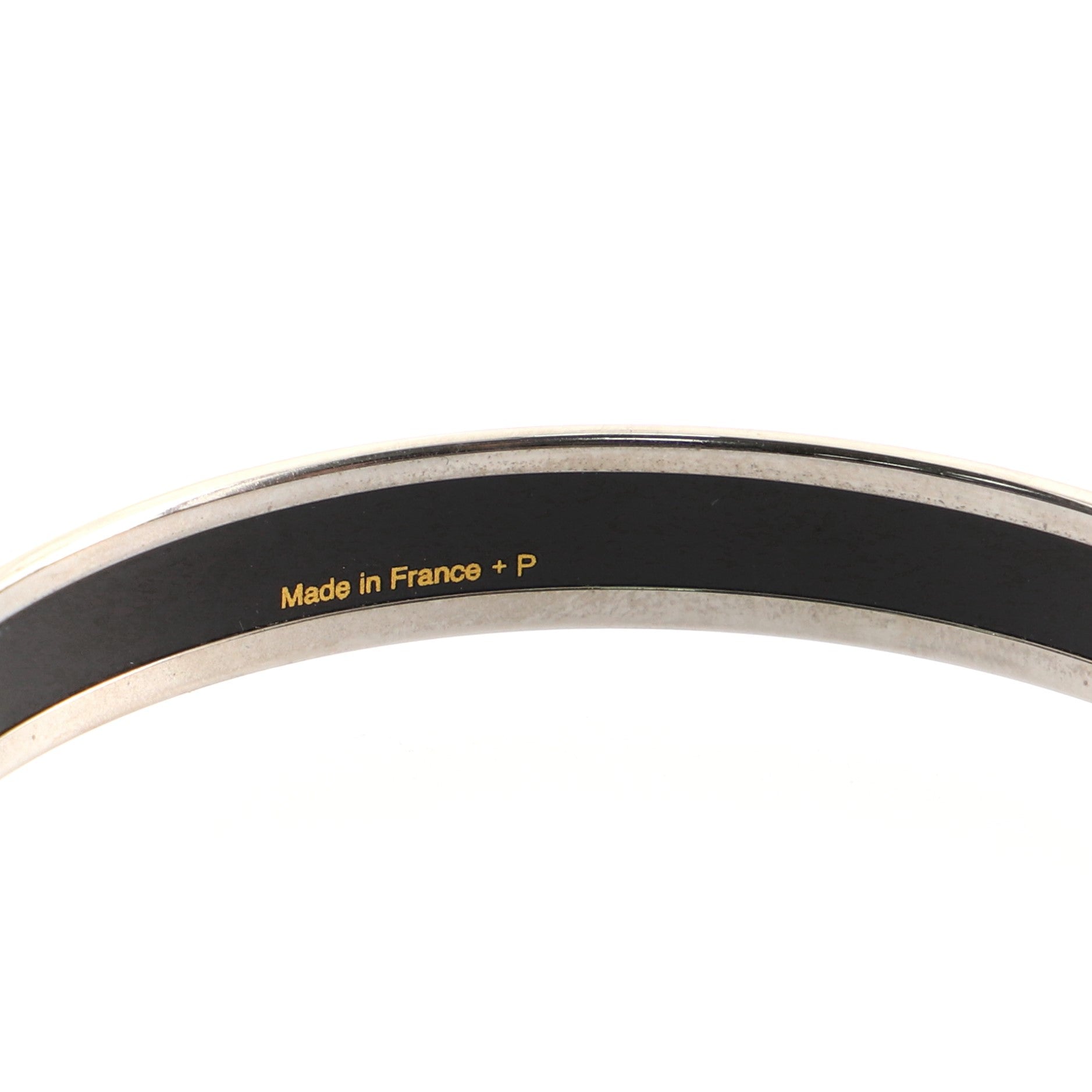 Bangle Bracelet Printed Enamel Narrow